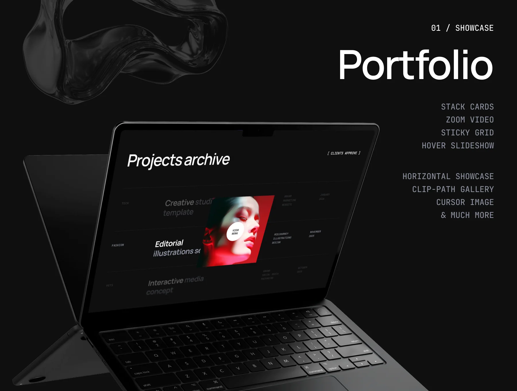 Azurio - Digital Agency & Personal Portfolio HTML Template 4