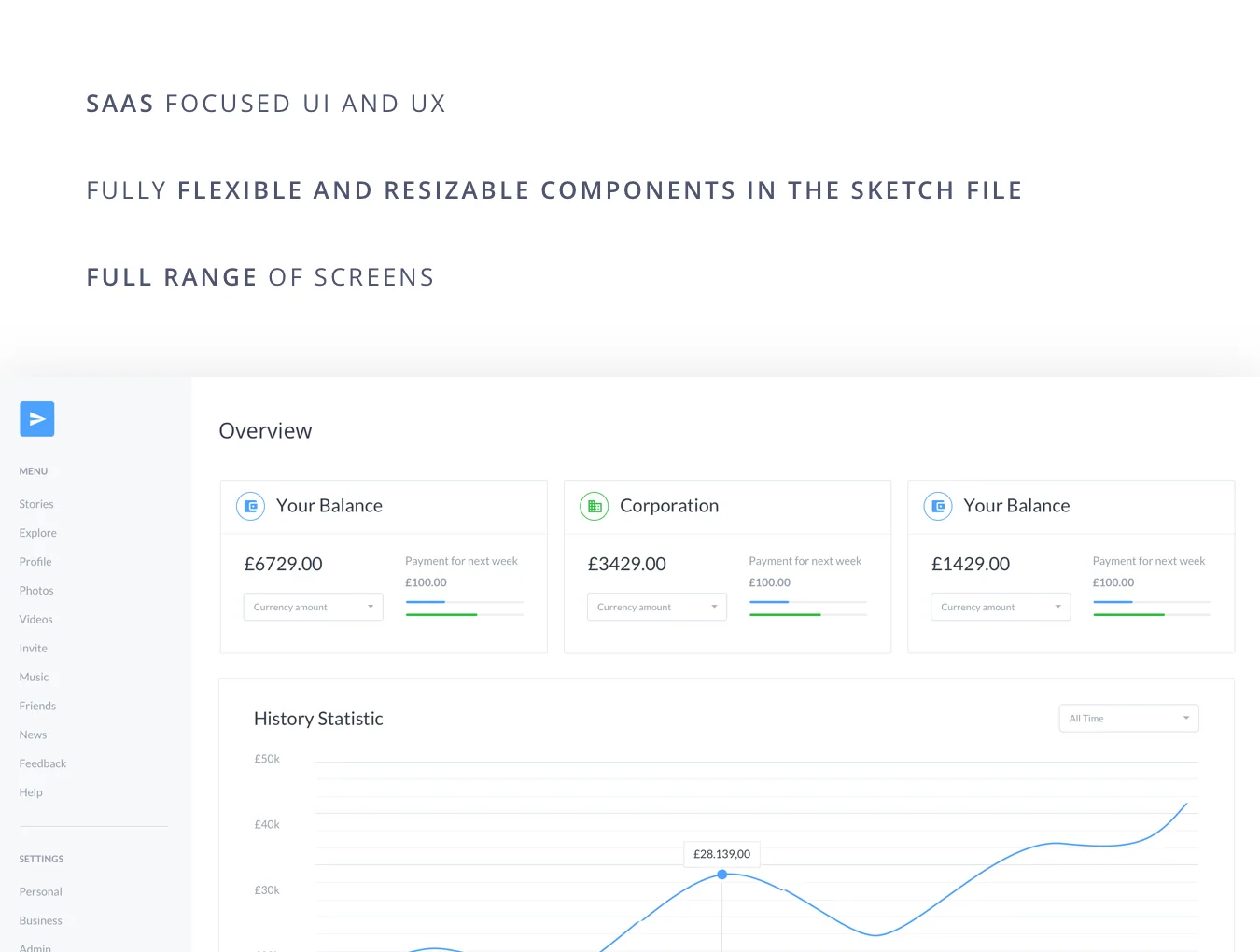 B2B Finance UI Kit 3