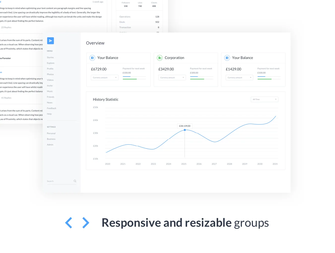 B2B Finance UI Kit 6