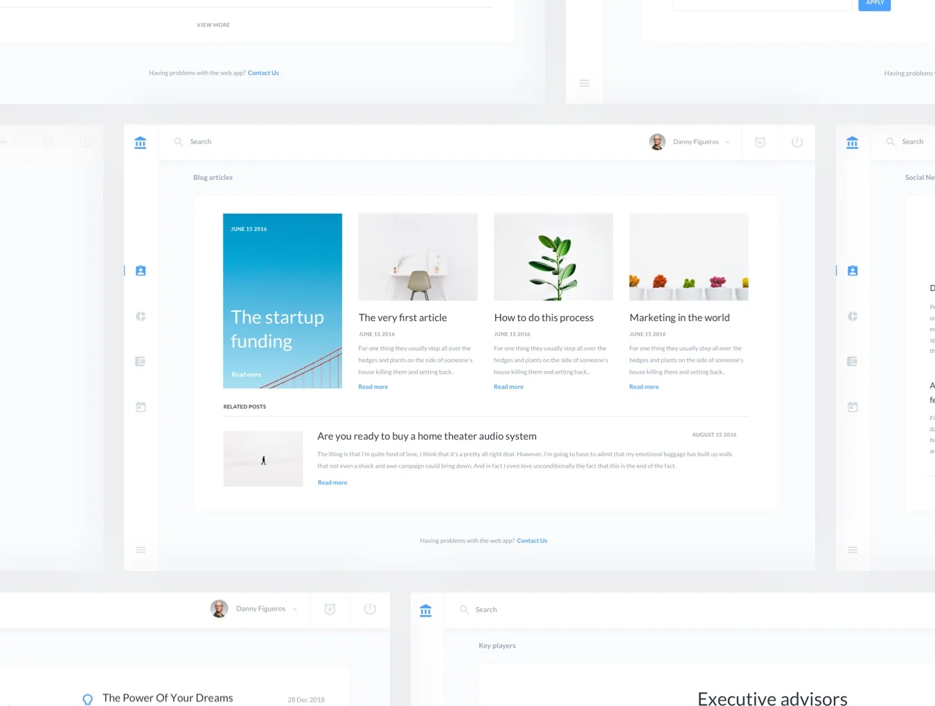 B2C Dashboards UI Kit 4