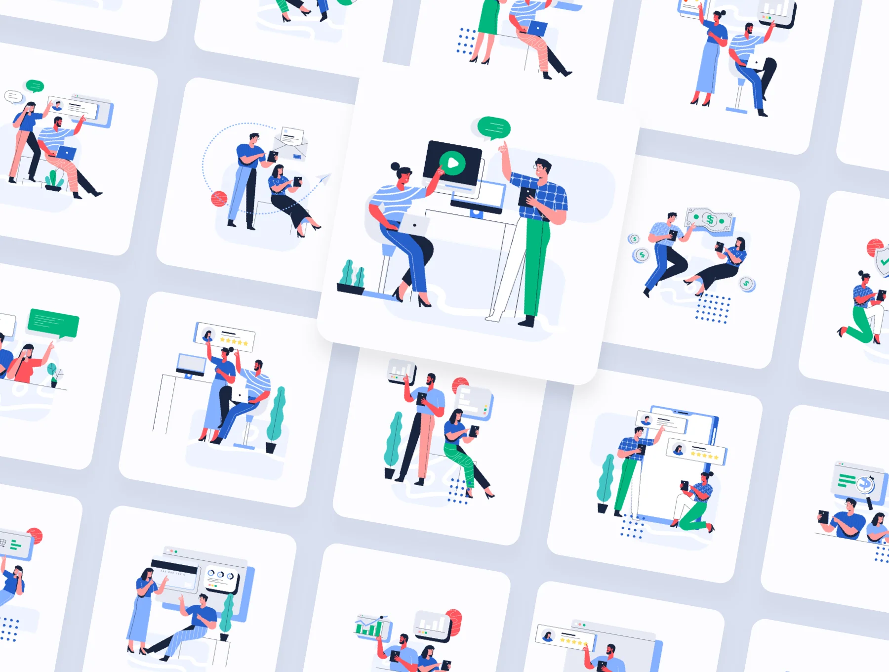 Babol - Start up Website E-Commerce Illustration 2
