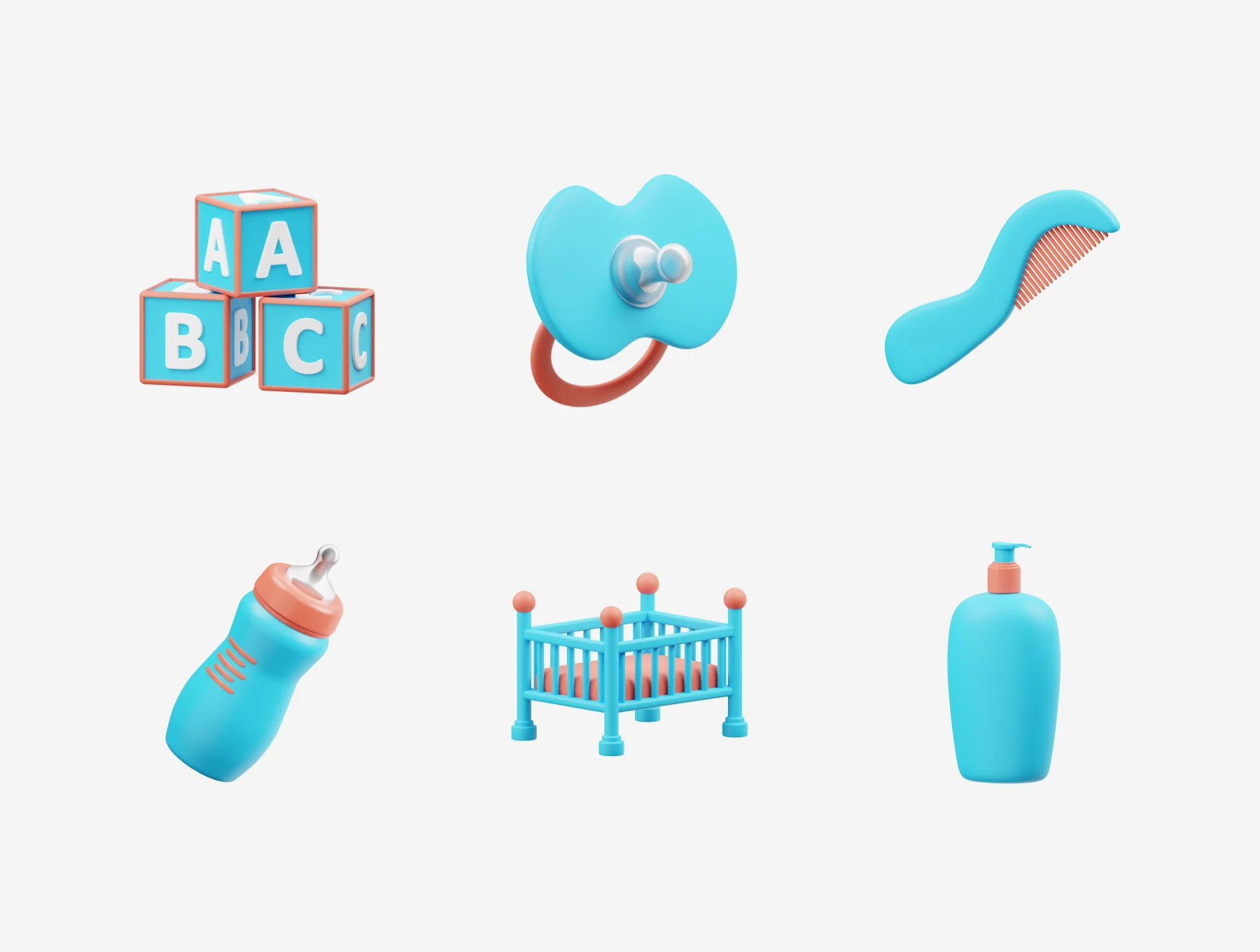 Baby Stuff 3D Icon 4