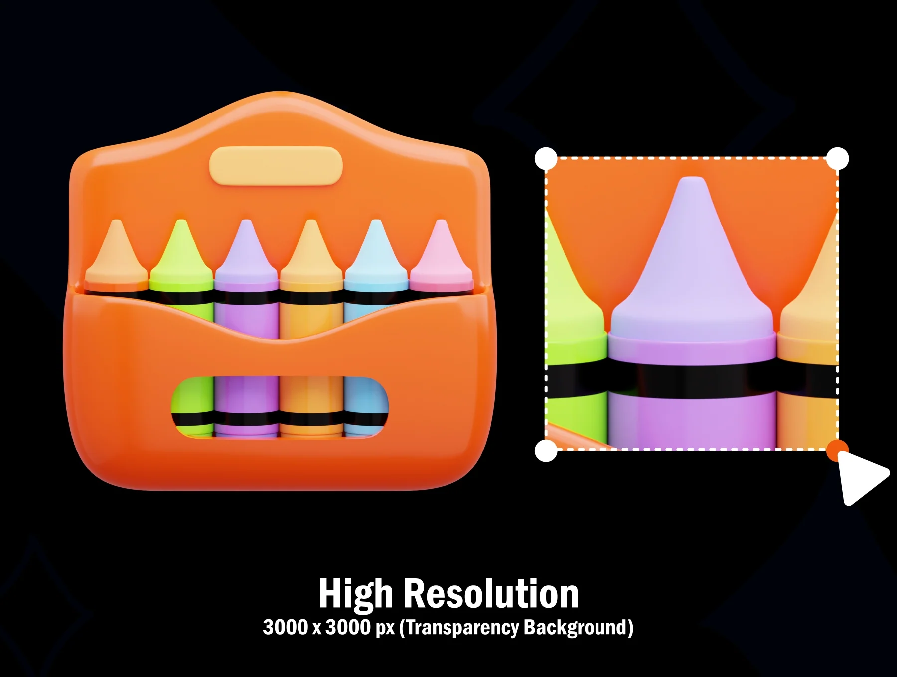 Back to School 3D Assets 3