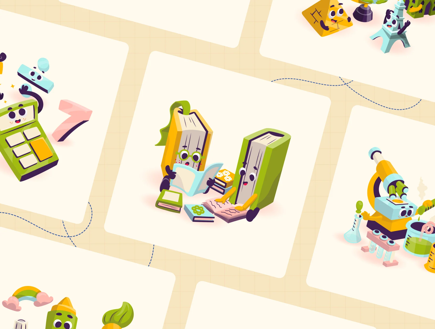 Back to School Illustration Pack 6