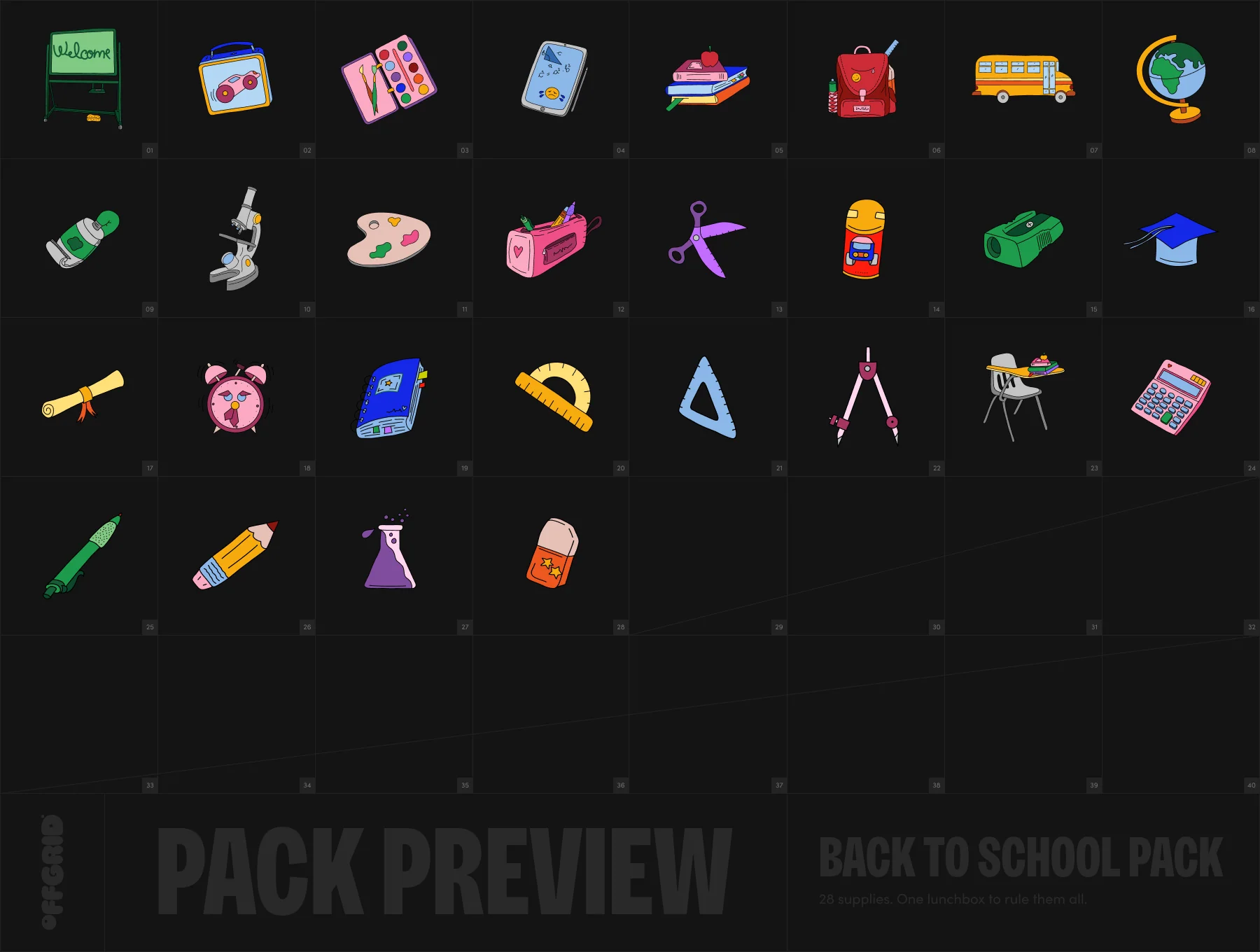 Back to School Pack 2