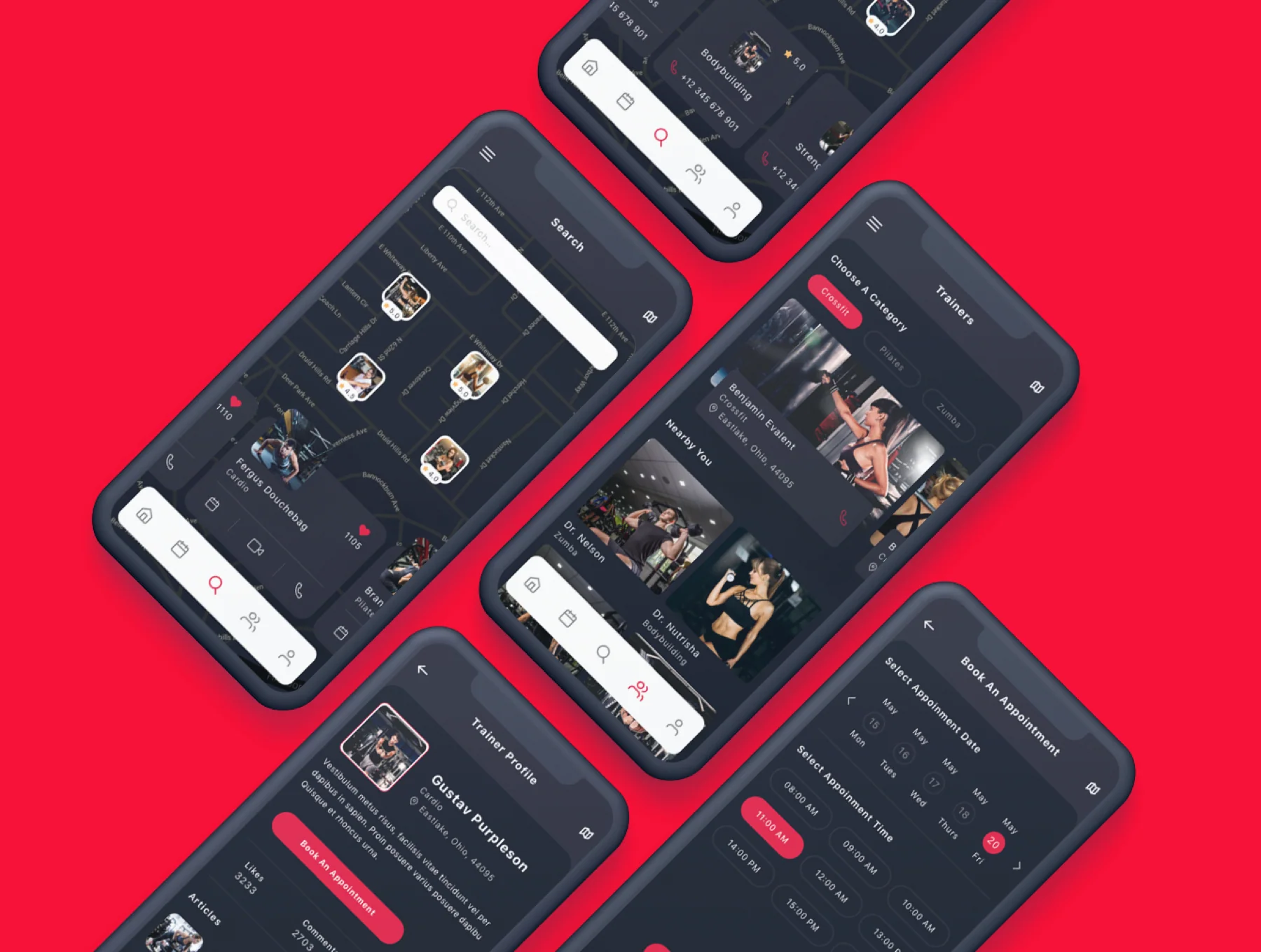 Badi - Find a Personal Trainers App UI Kit