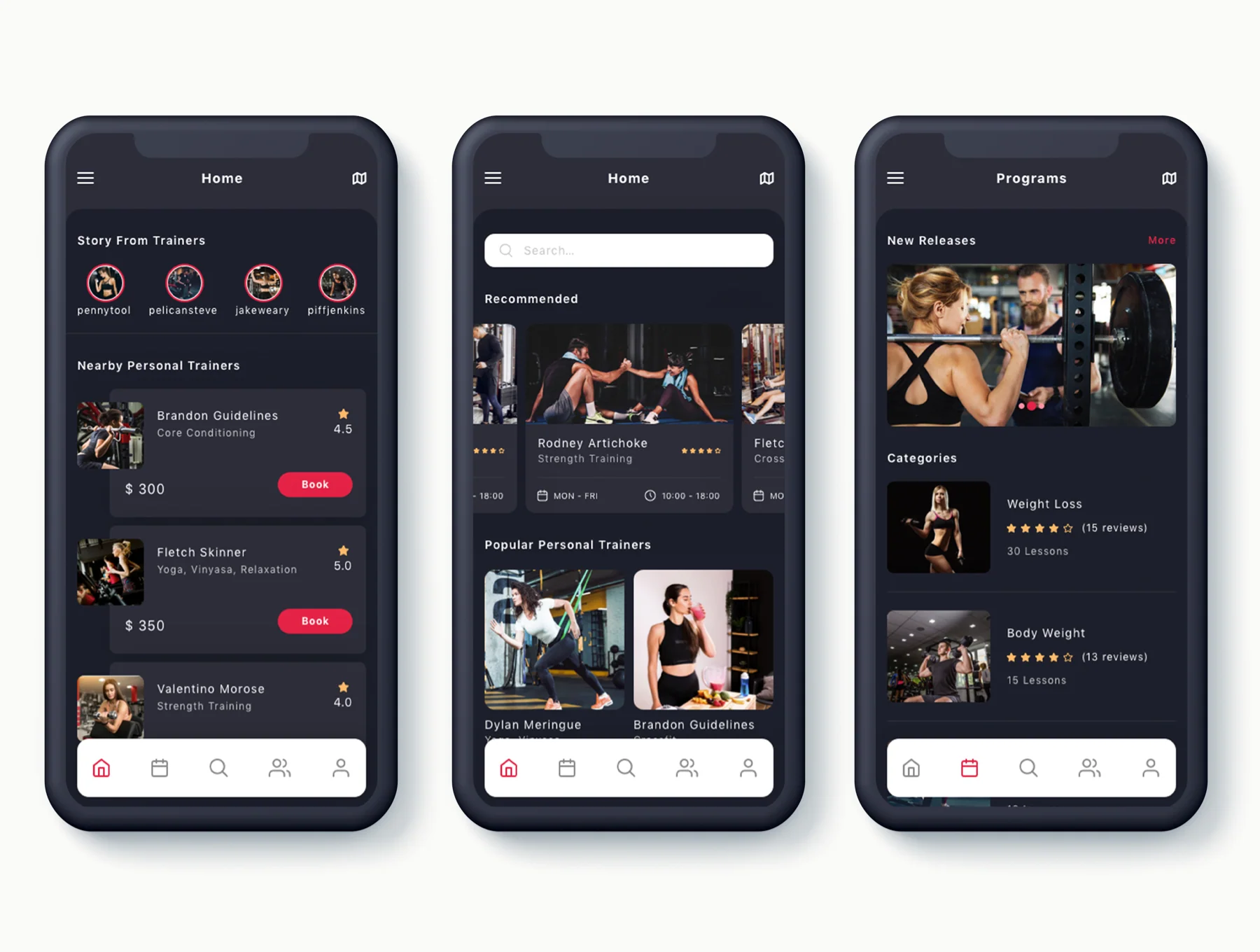 Badi - Find a Personal Trainers App UI Kit 2