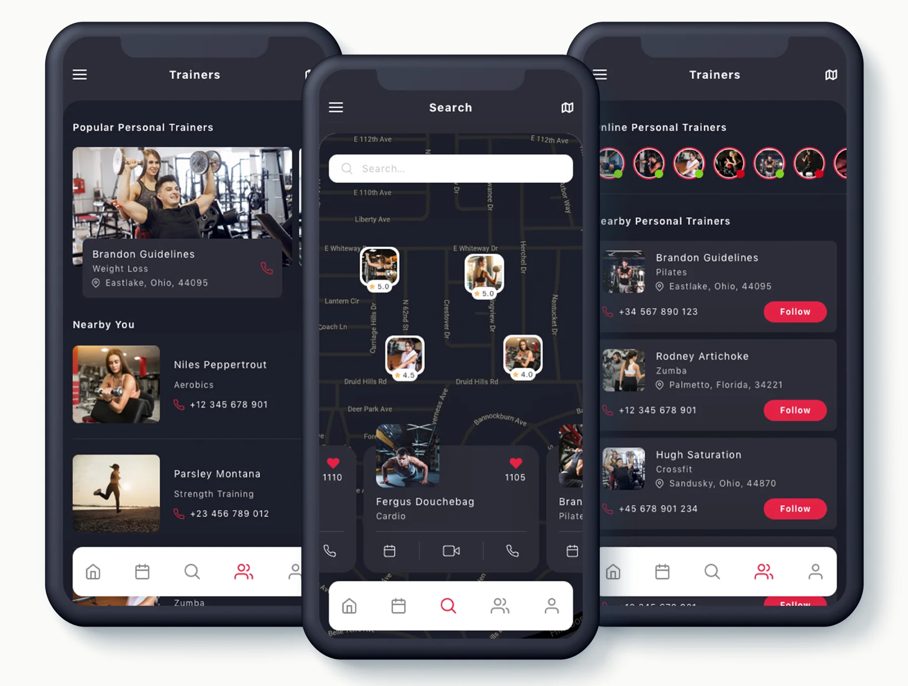 Badi - Find a Personal Trainers App UI Kit 3