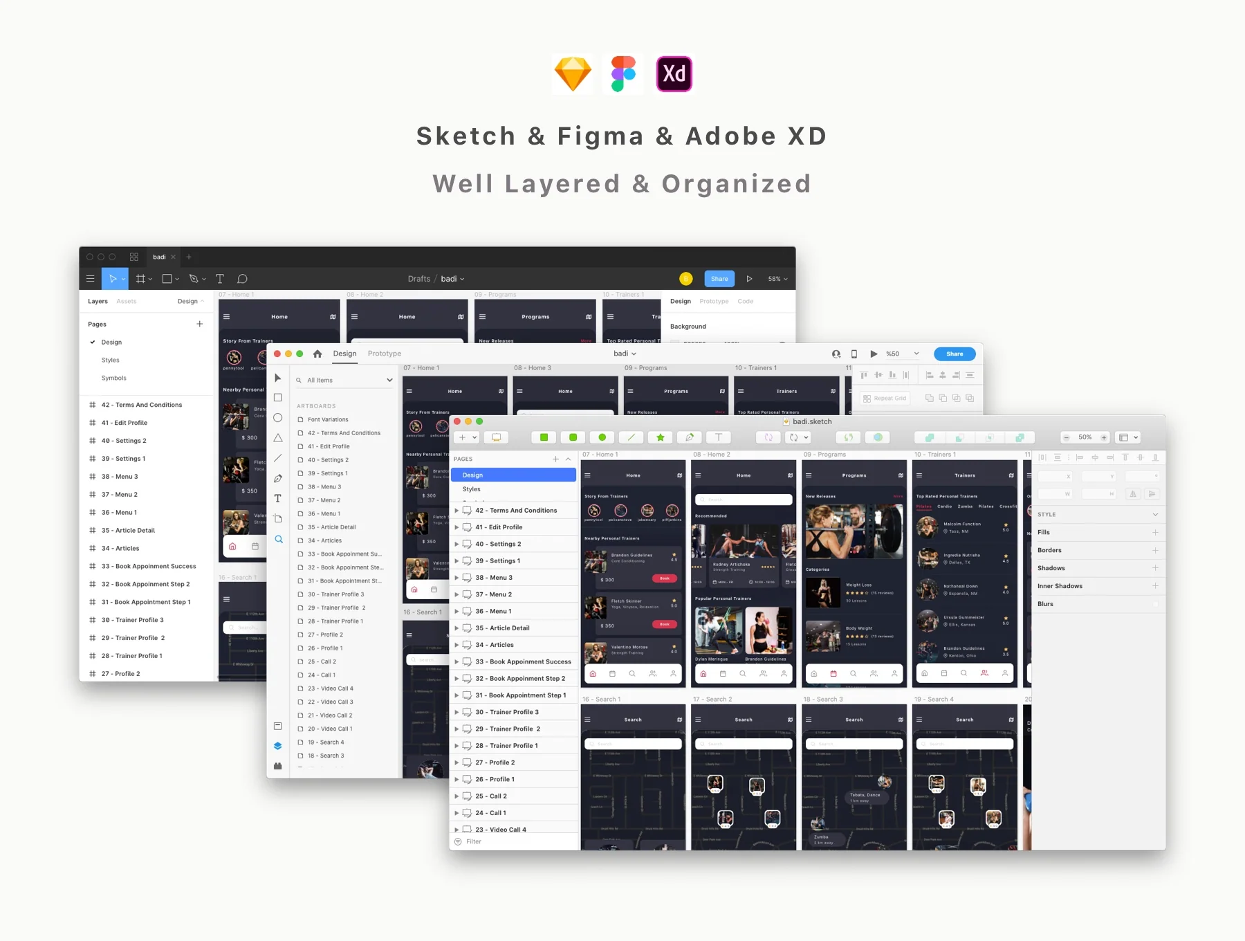 Badi - Find a Personal Trainers App UI Kit 5