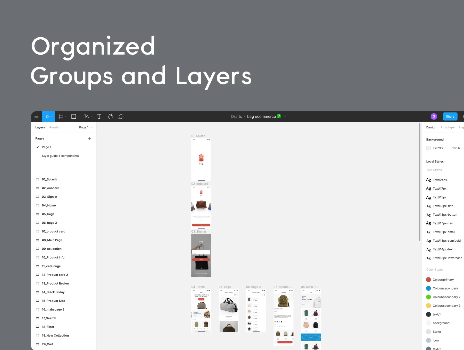 Baeg Ecommerce app ui kit for IOS 5