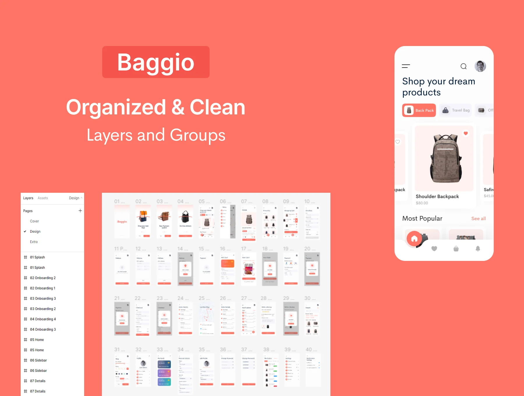 Baggio - Bag Store App UI Kit 4