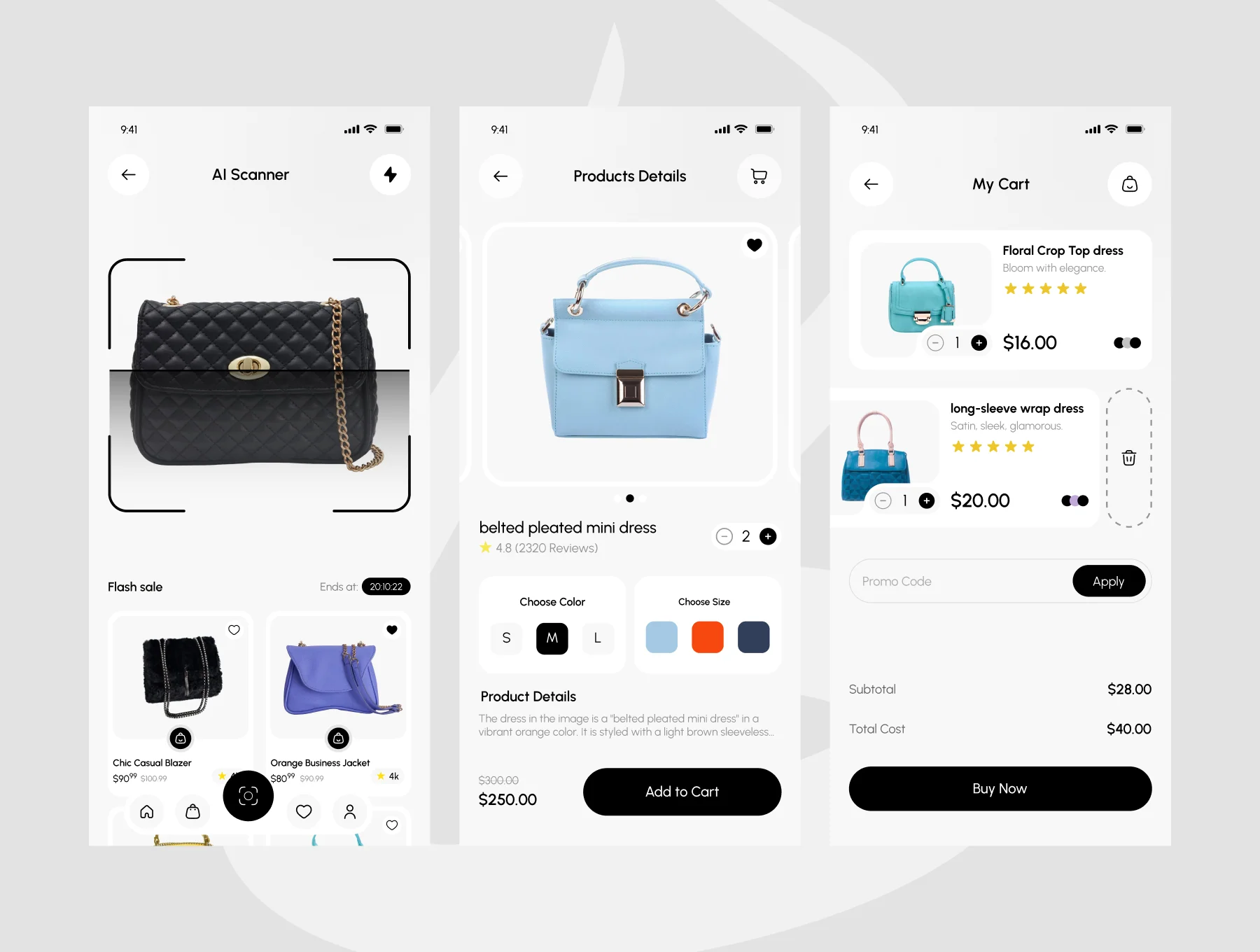 Bagify - Ecommerce Bag Shop App Design UI Kit 5