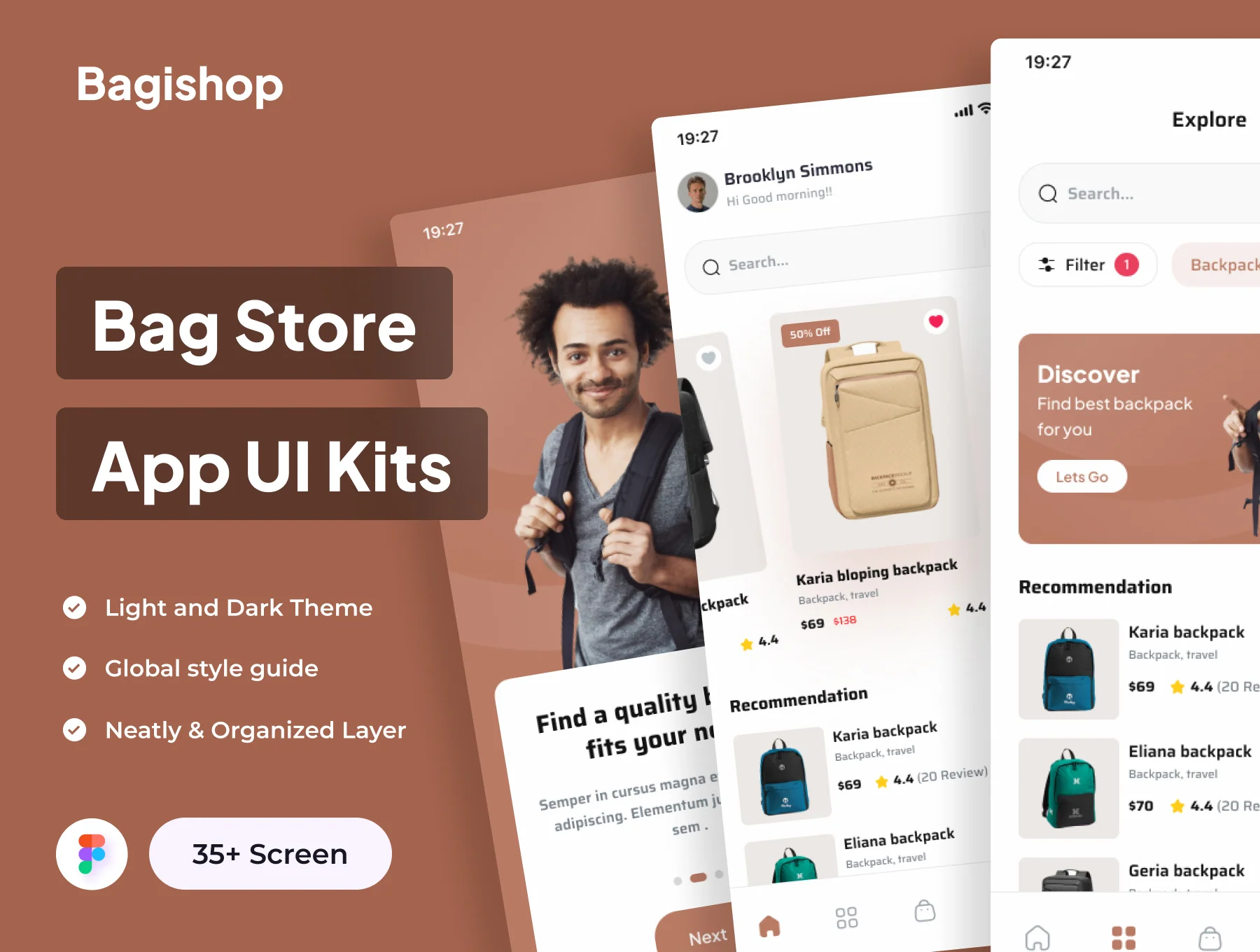 Bagishop - Bag Shop E Commerce App UI Kits