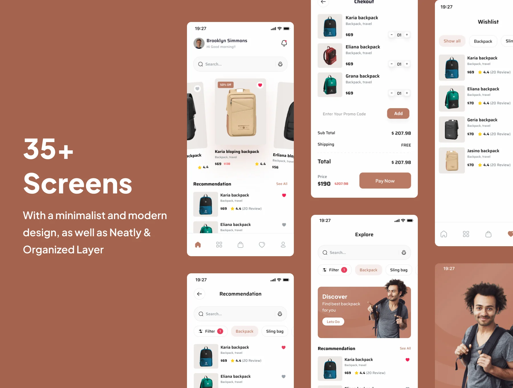 Bagishop - Bag Shop E Commerce App UI Kits 2