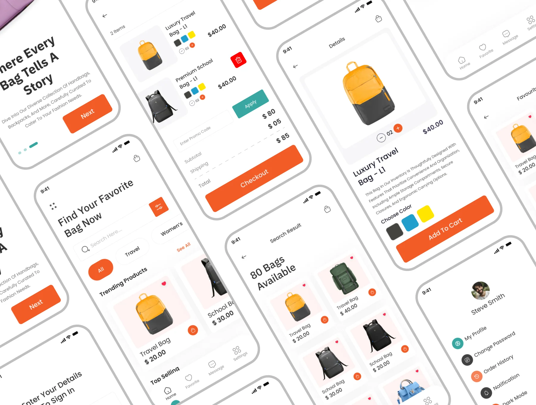 BagSphere - Bag Store App UI Kit 3