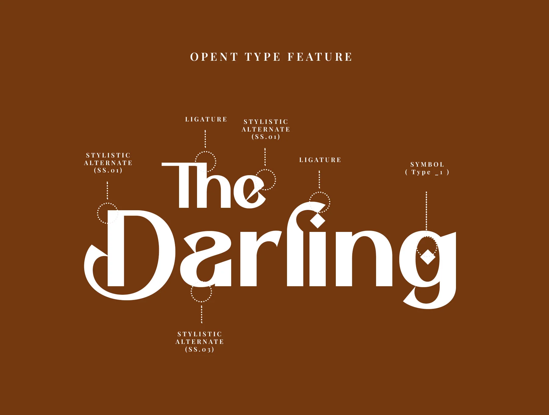 Bainley Modern Feminine Typeface 4
