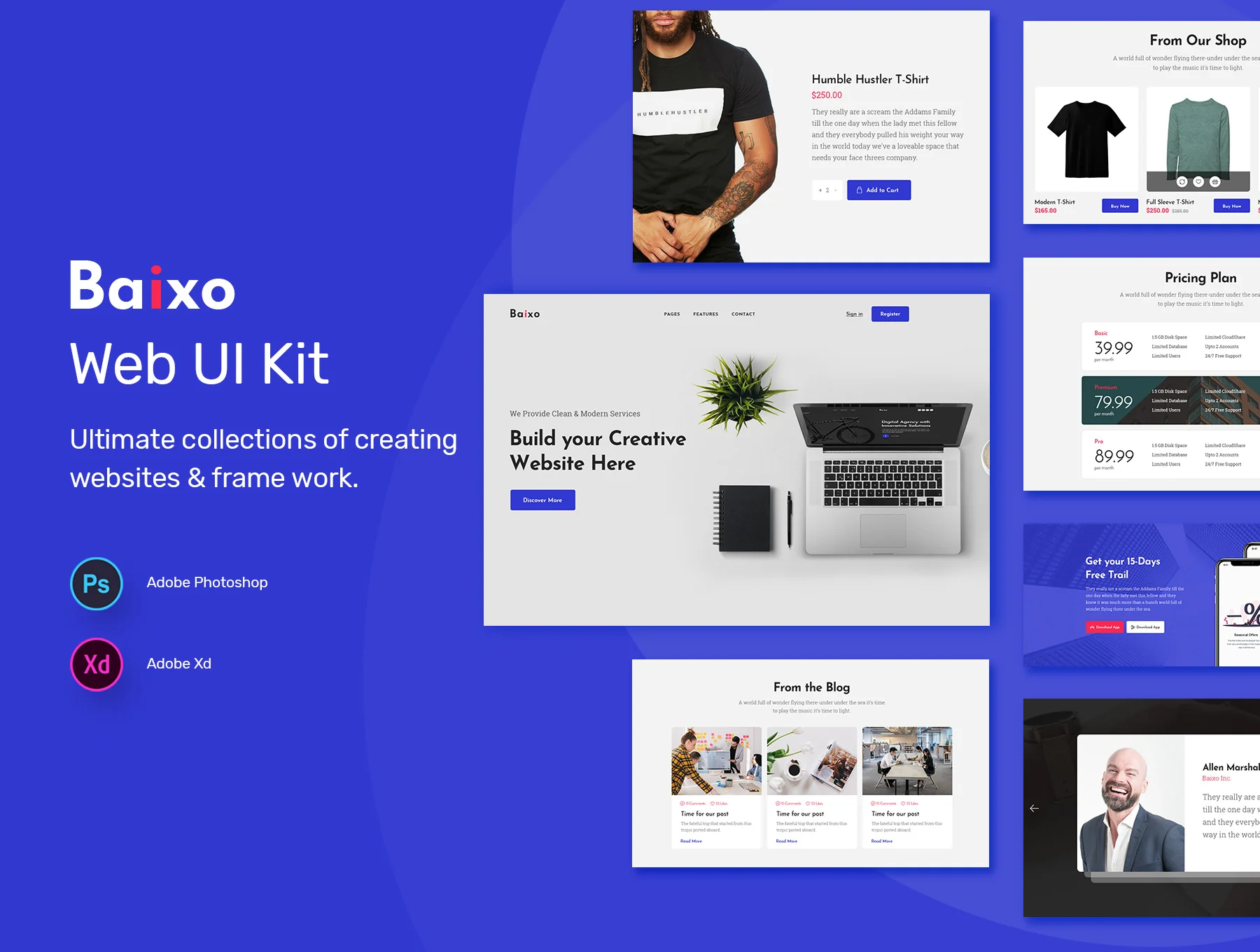 Baixo Web UI Kit 4