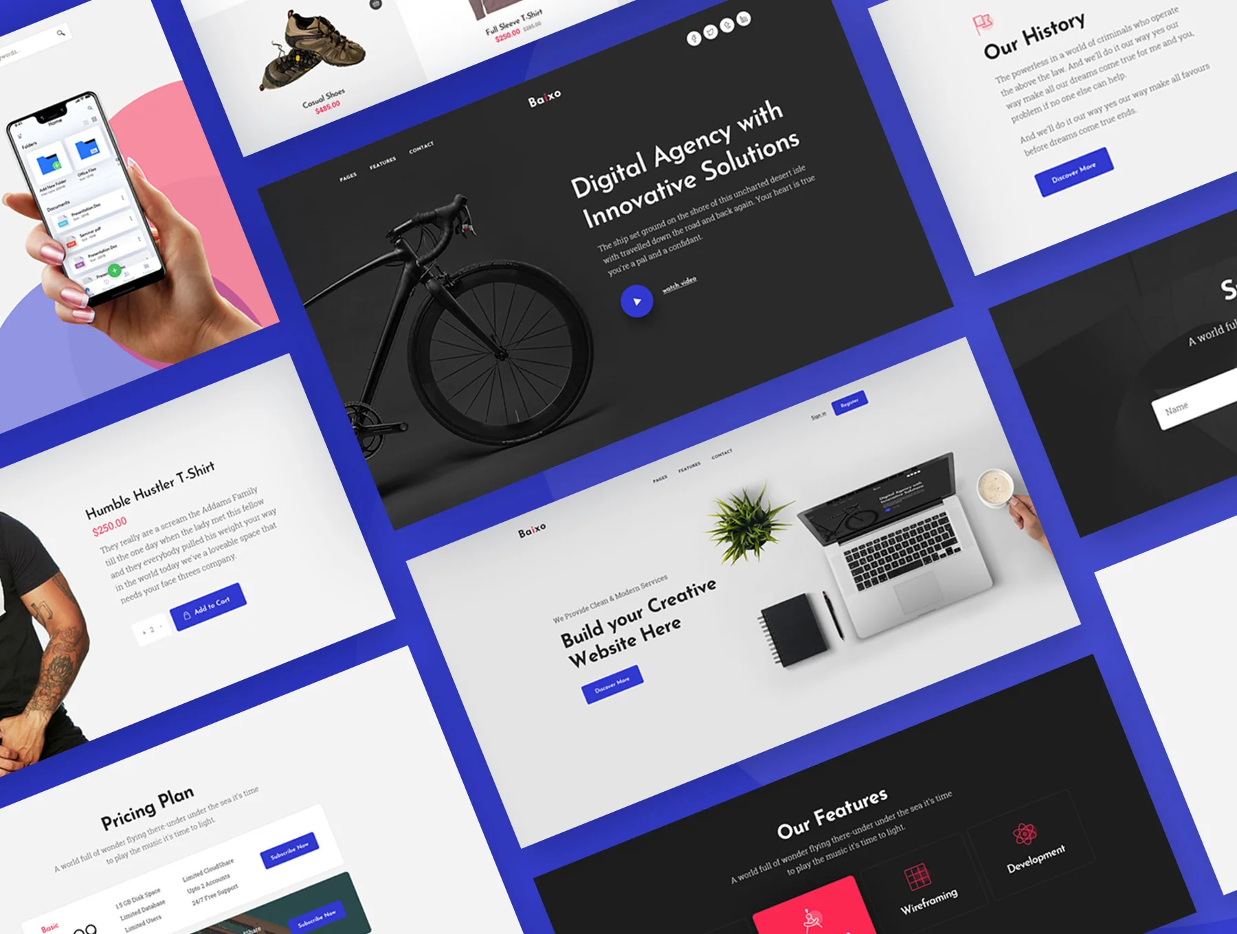 Baixo Web UI Kit 8