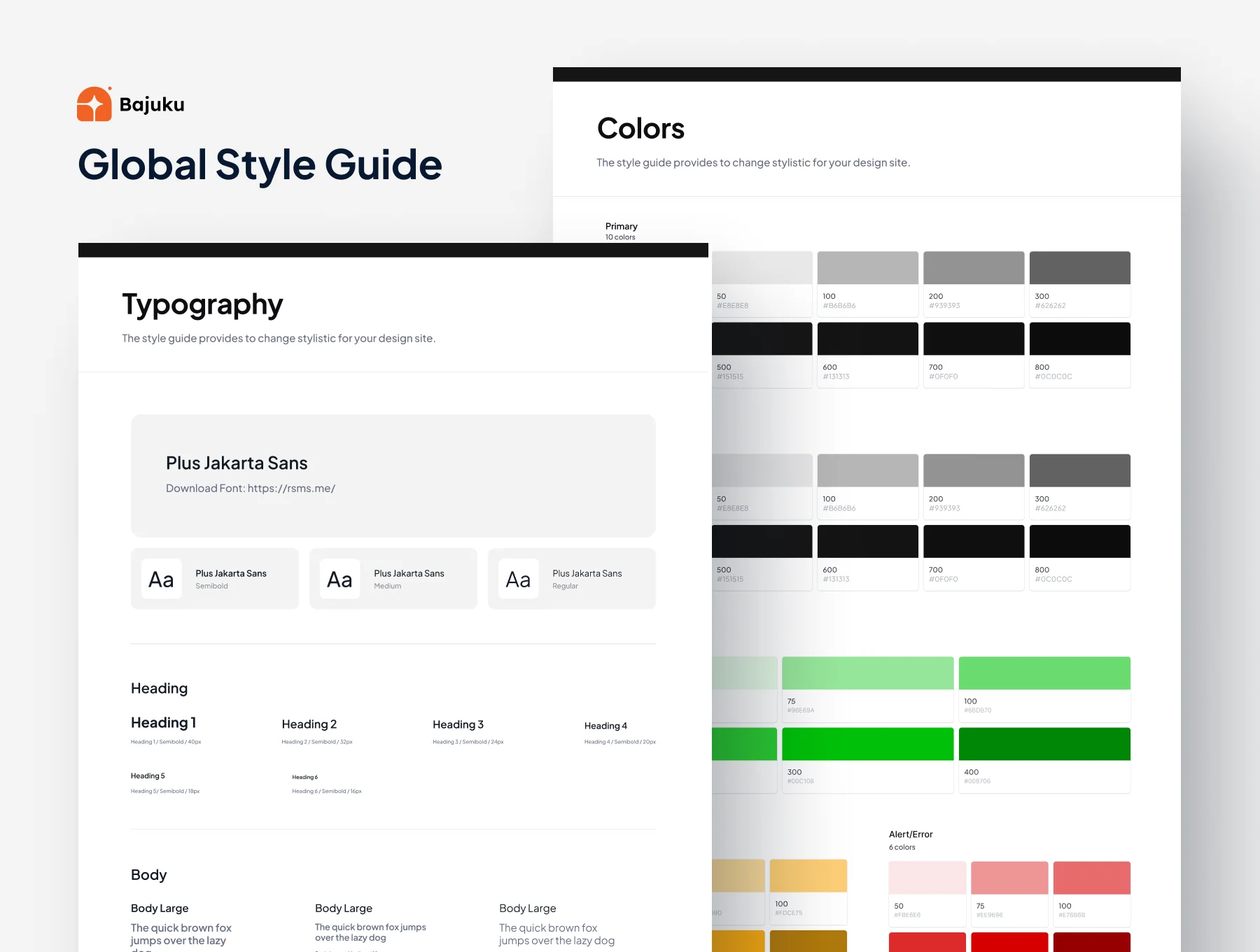Bajuku - Fashion Store UI Kit 4