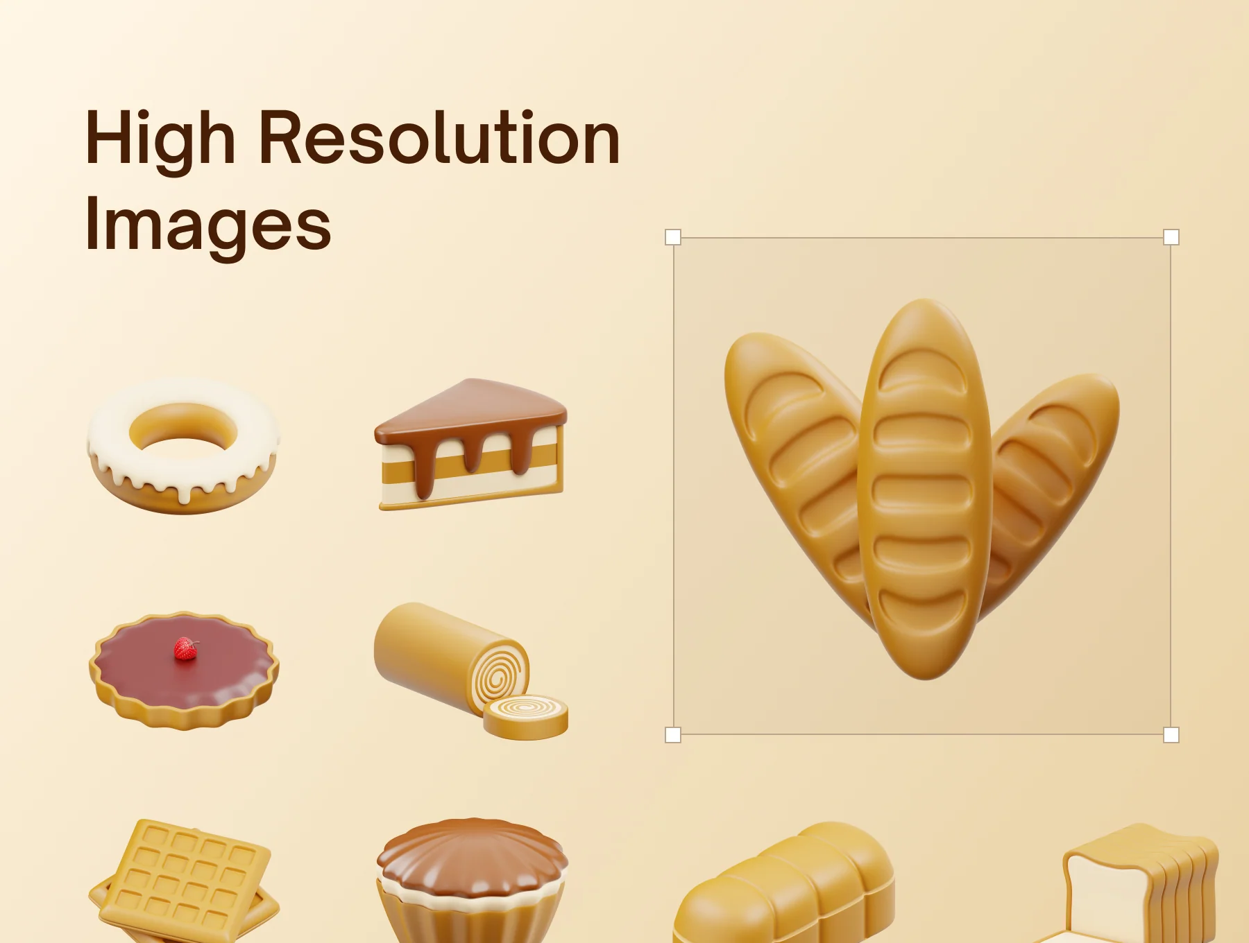 Bakery 3D Icon 3