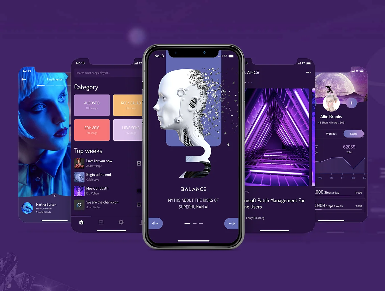 Balance Mobile UI Kit 2