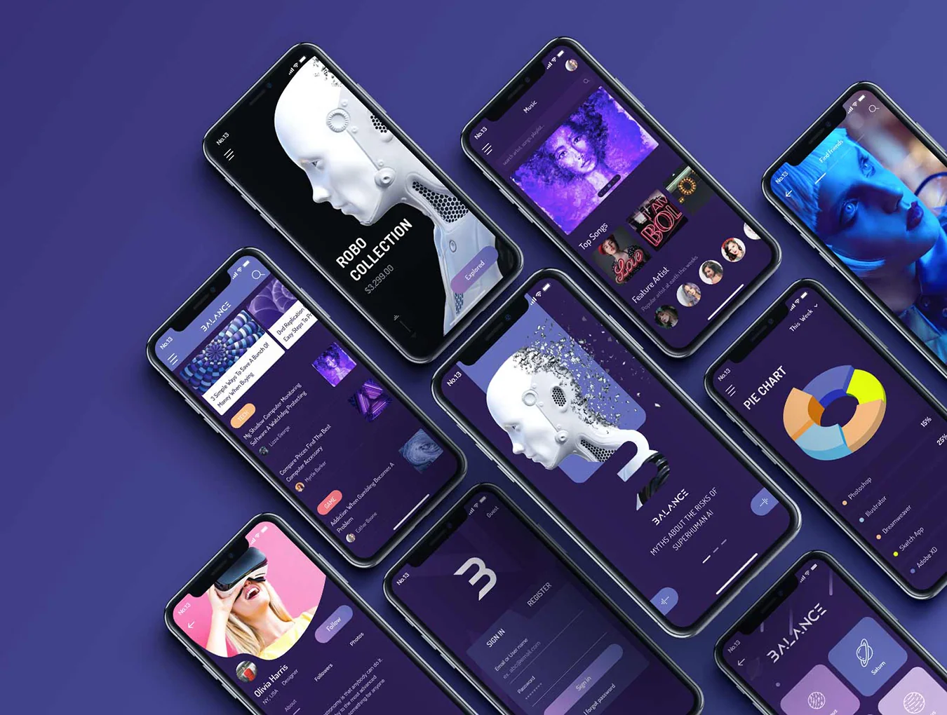 Balance Mobile UI Kit 4