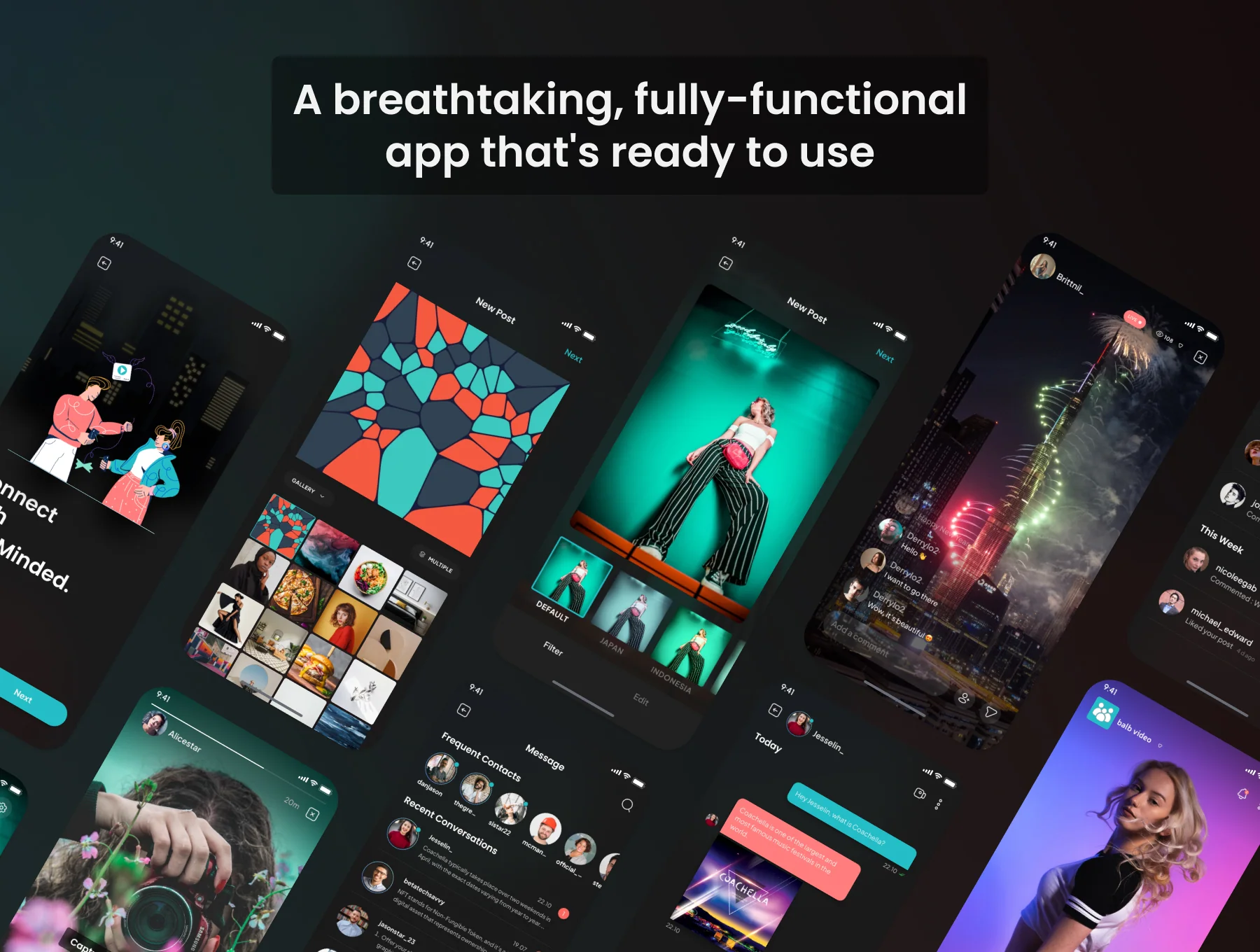 Balb - Social Media App UI Kit 3