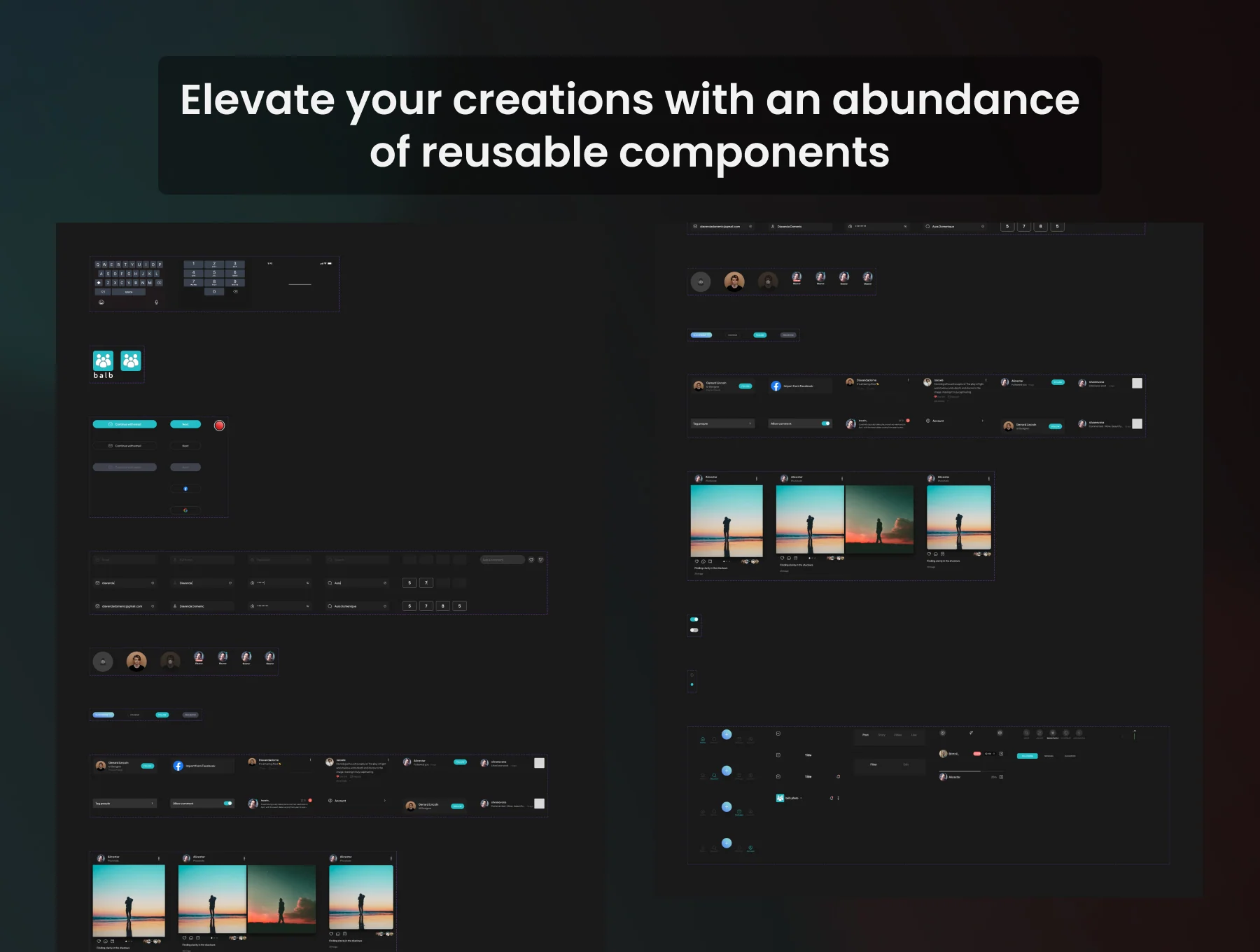 Balb - Social Media App UI Kit 5