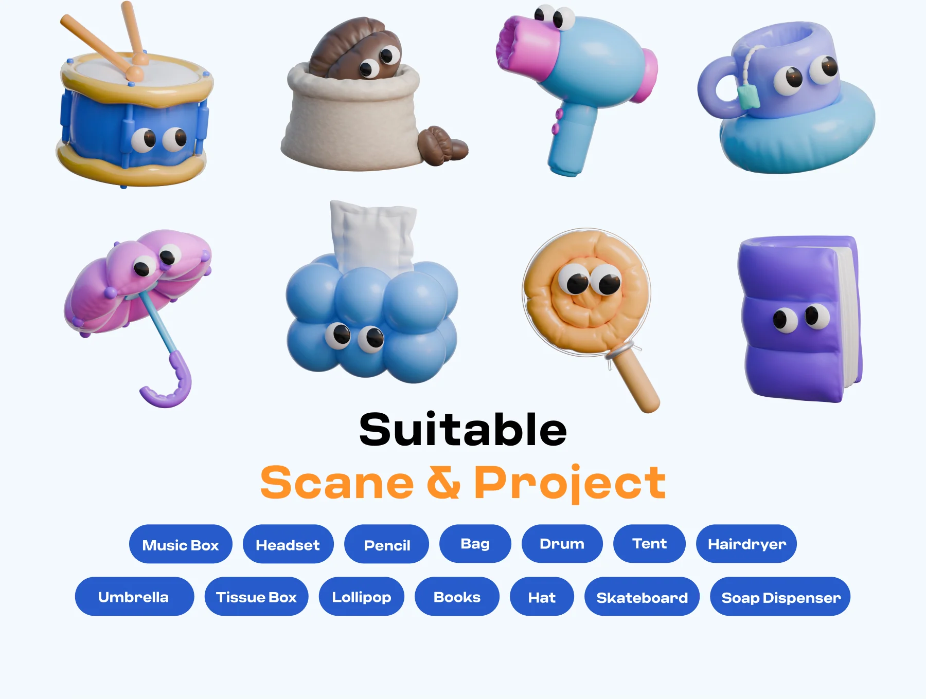 Balloon 3D Icon Pack 4
