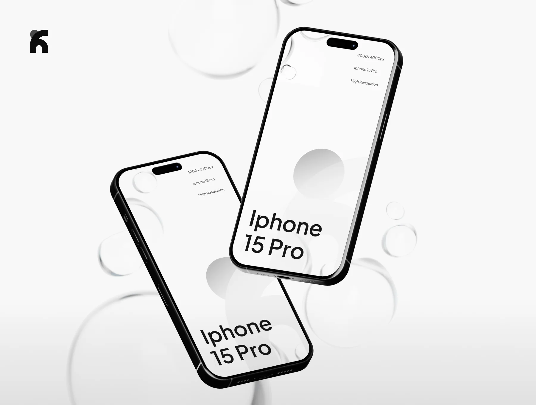 Balo - iPhone 15 Pro Glassy Mockup 2