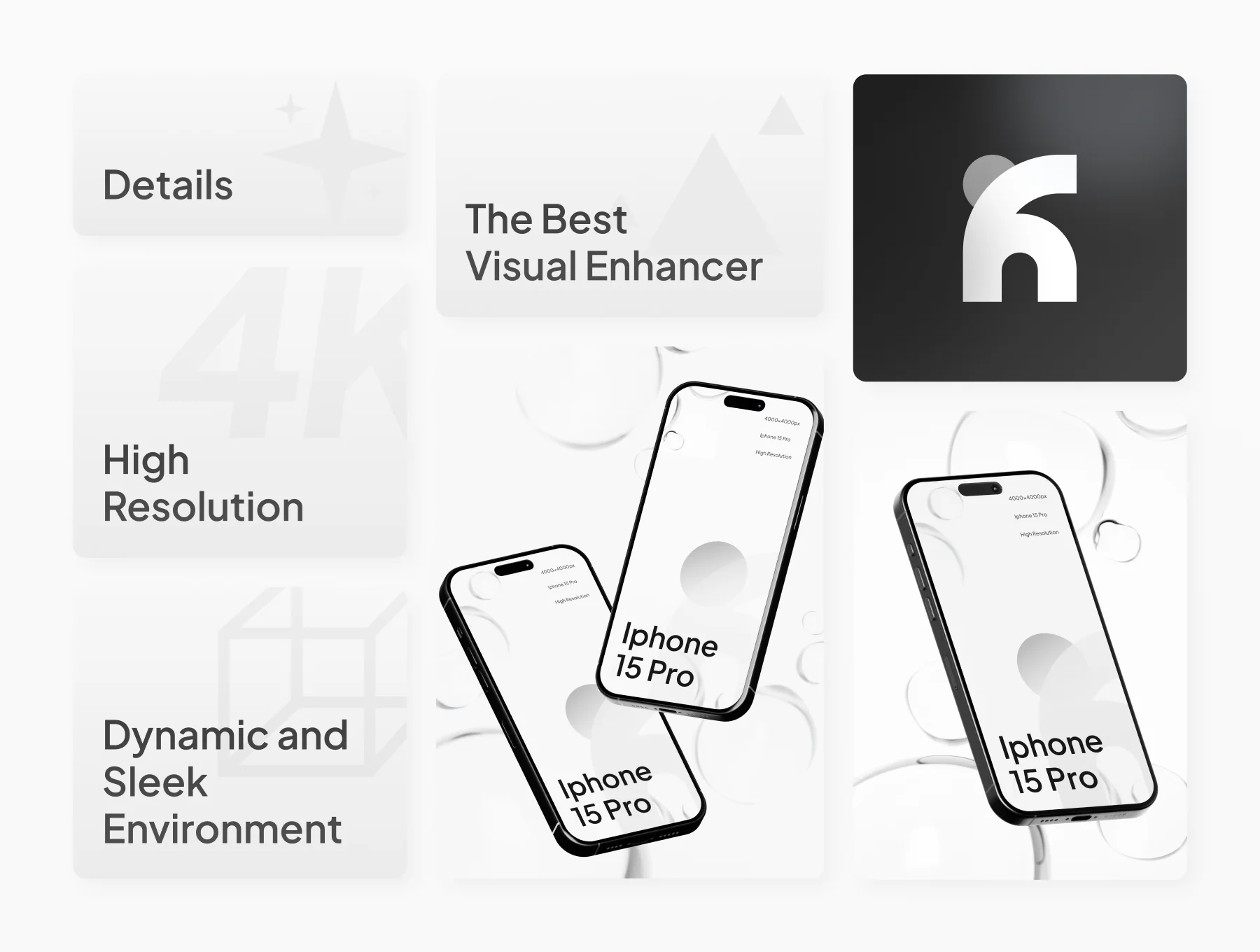 Balo - iPhone 15 Pro Glassy Mockup 6