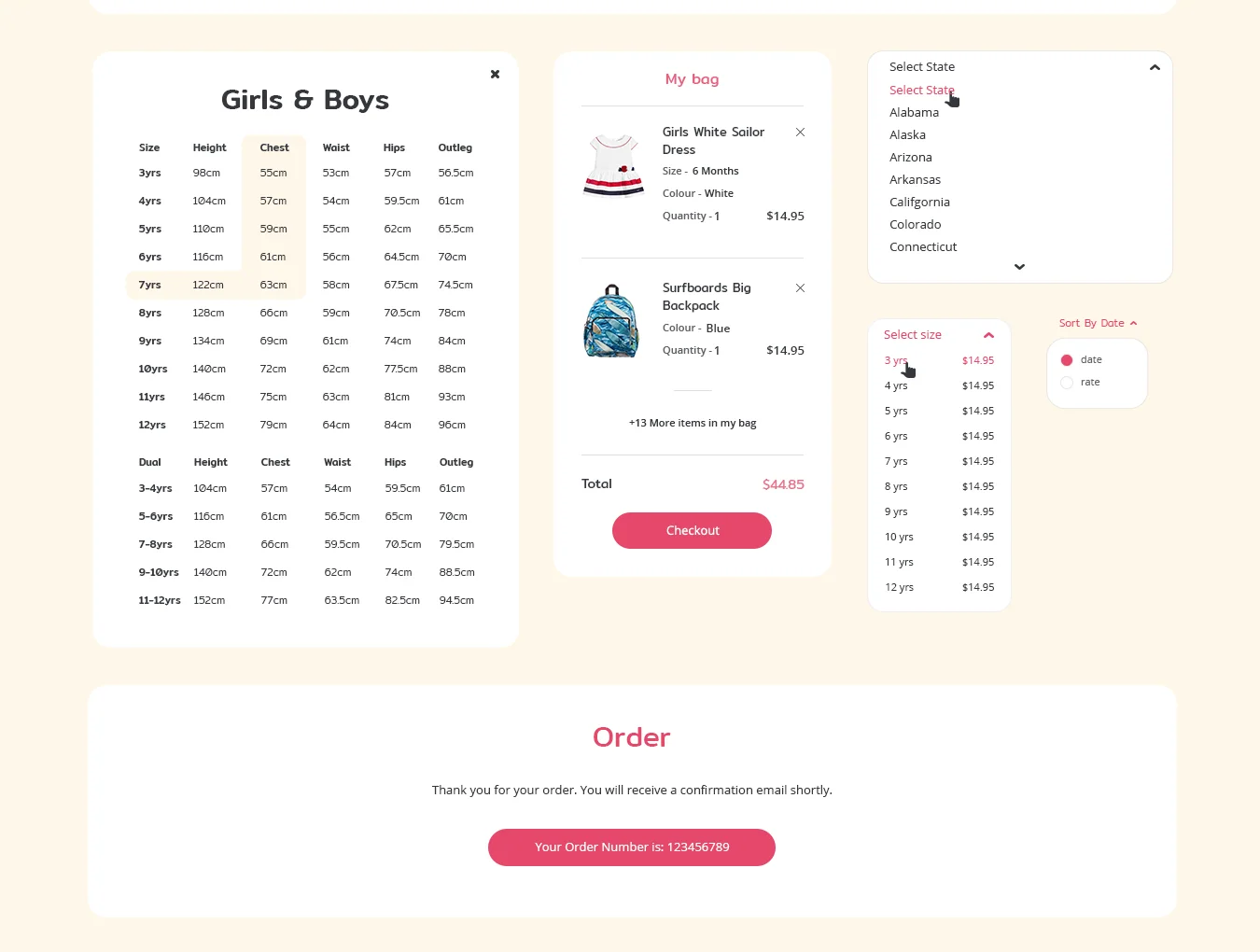 Bambini Web UI Kit 5
