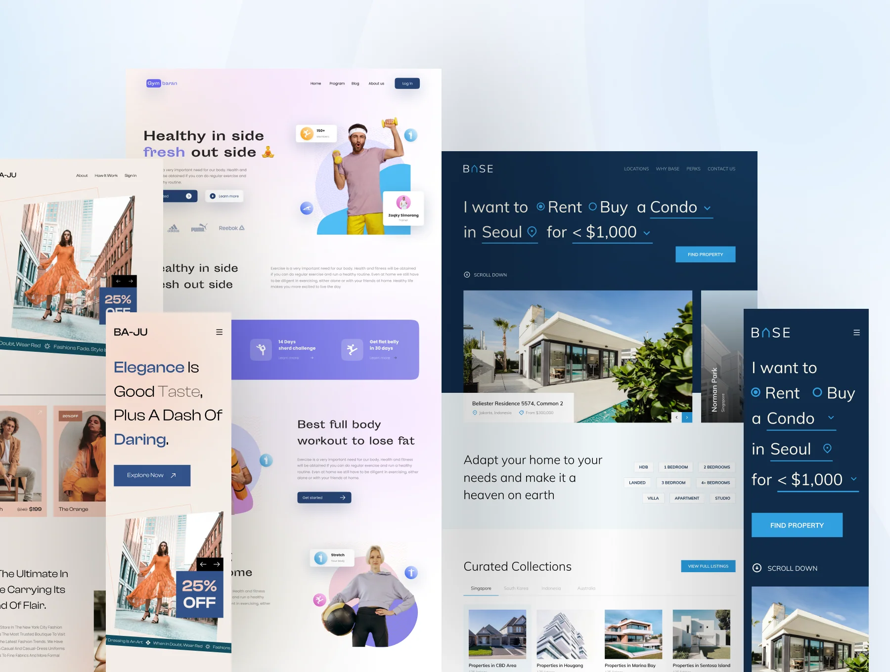 BandLan - Landing Page UI KIT 2