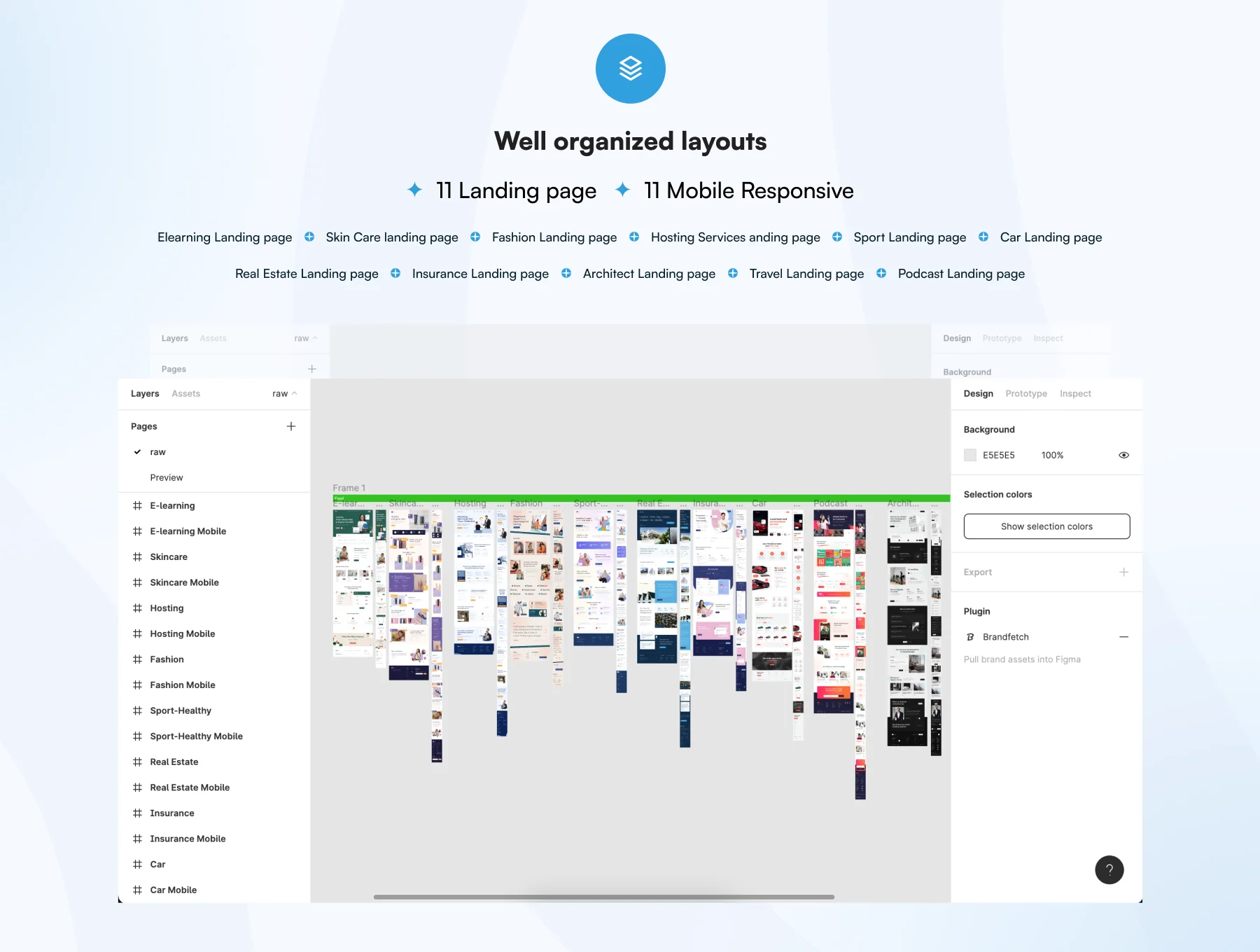 BandLan - Landing Page UI KIT 6
