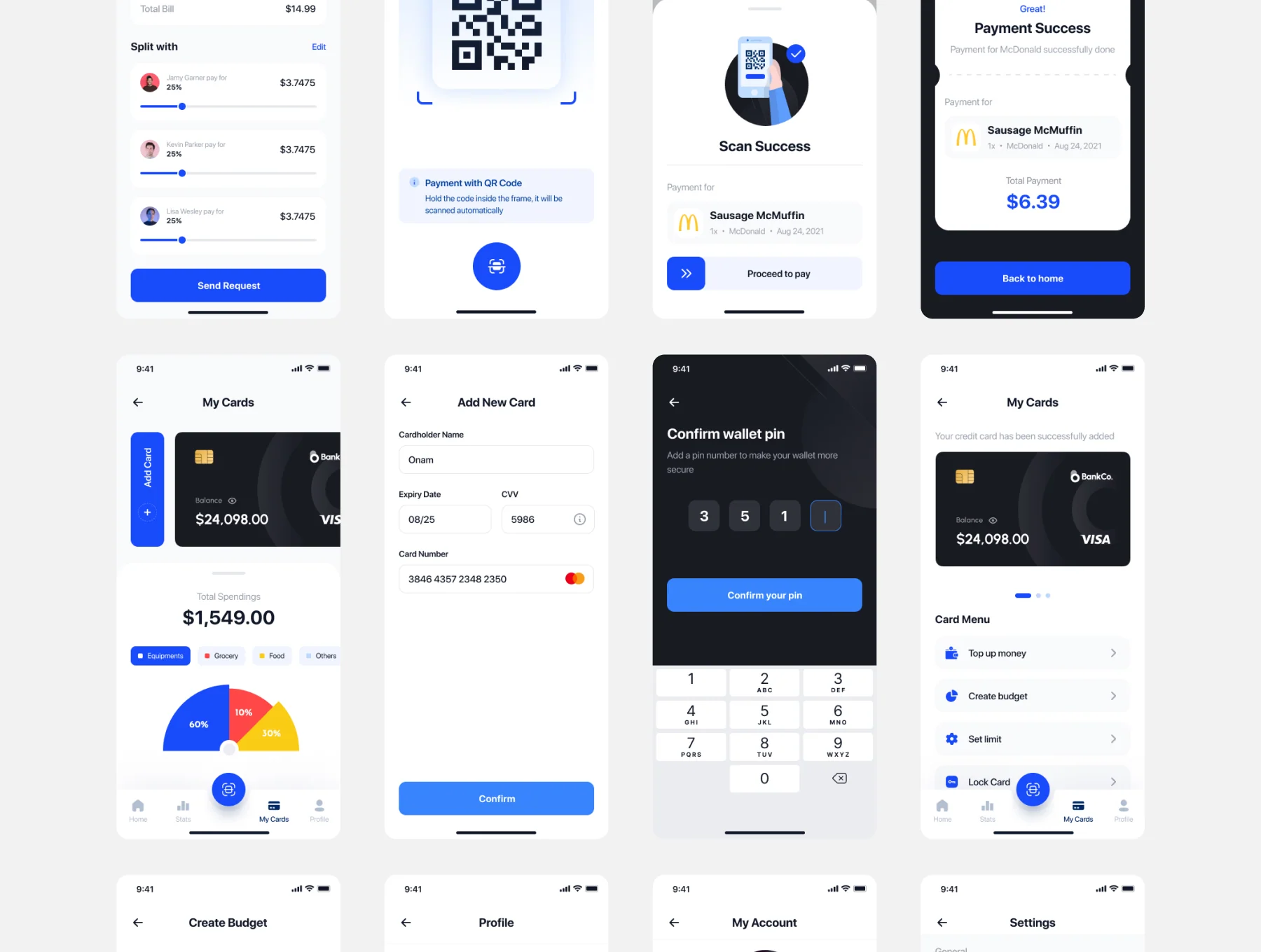 Bankgo - E Wallet App UI Kit 9