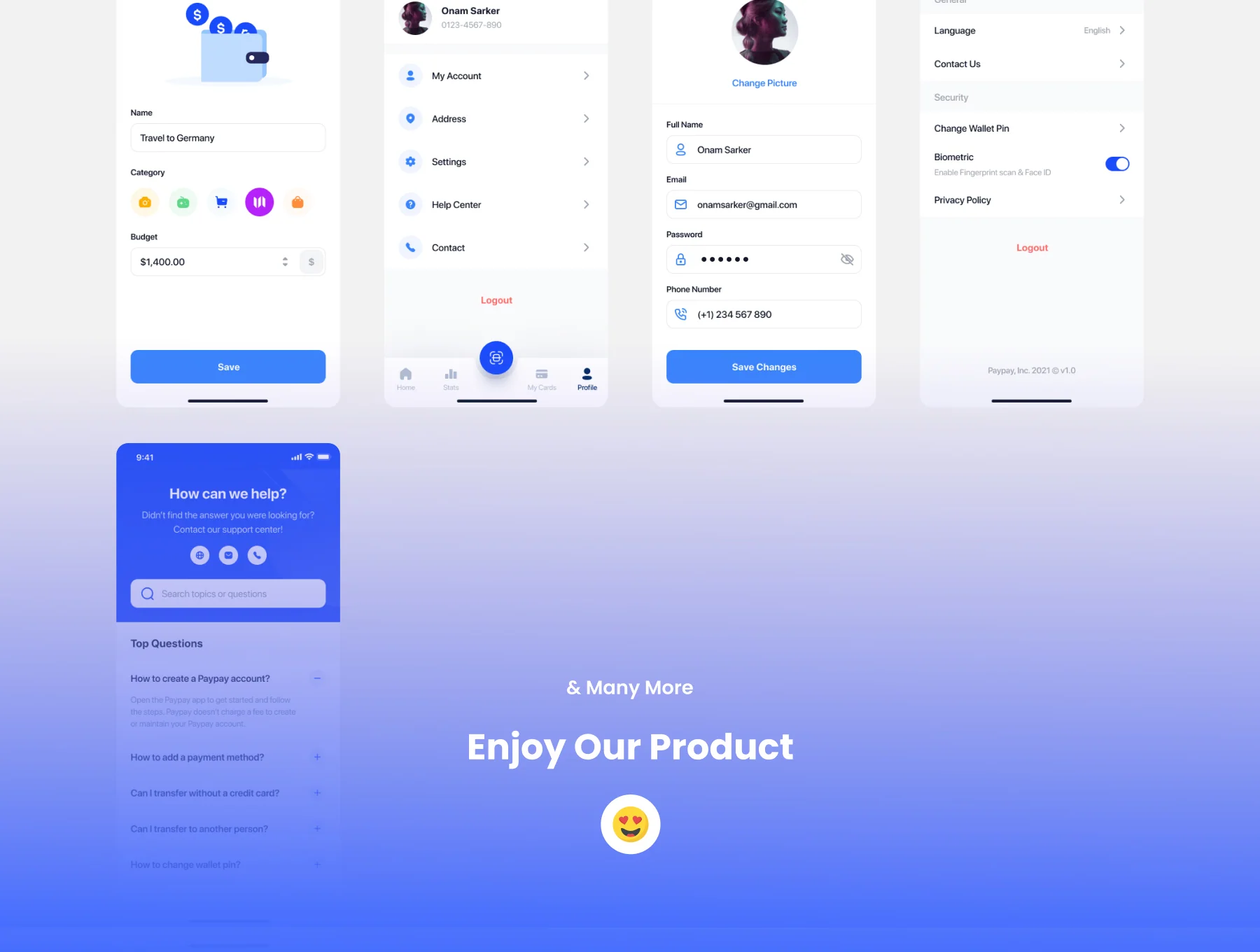 Bankgo - E Wallet App UI Kit 10