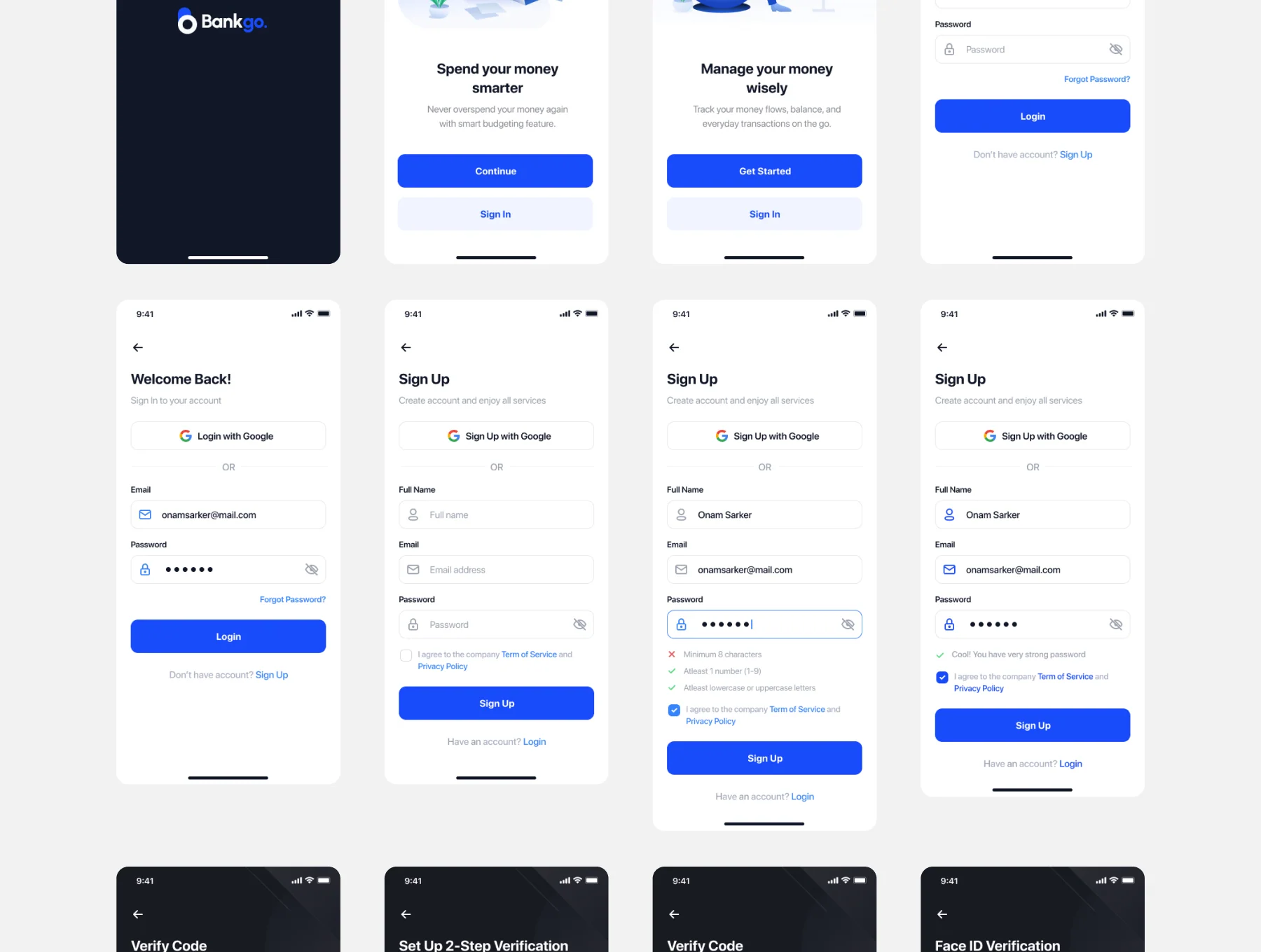Bankgo - E Wallet App UI Kit 4