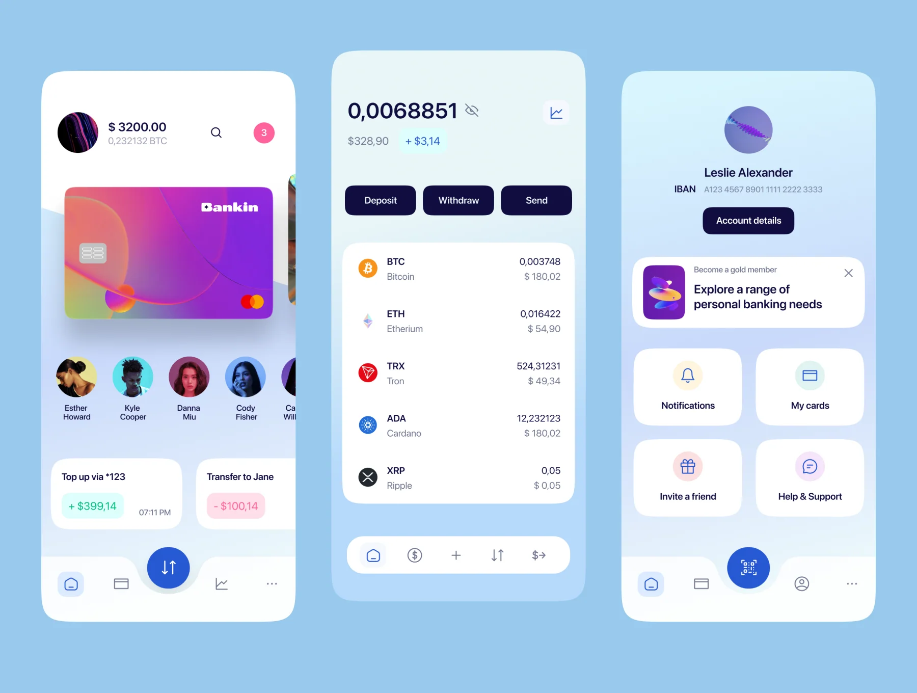Bankin UI Kit - money, budget, finance tracker 4
