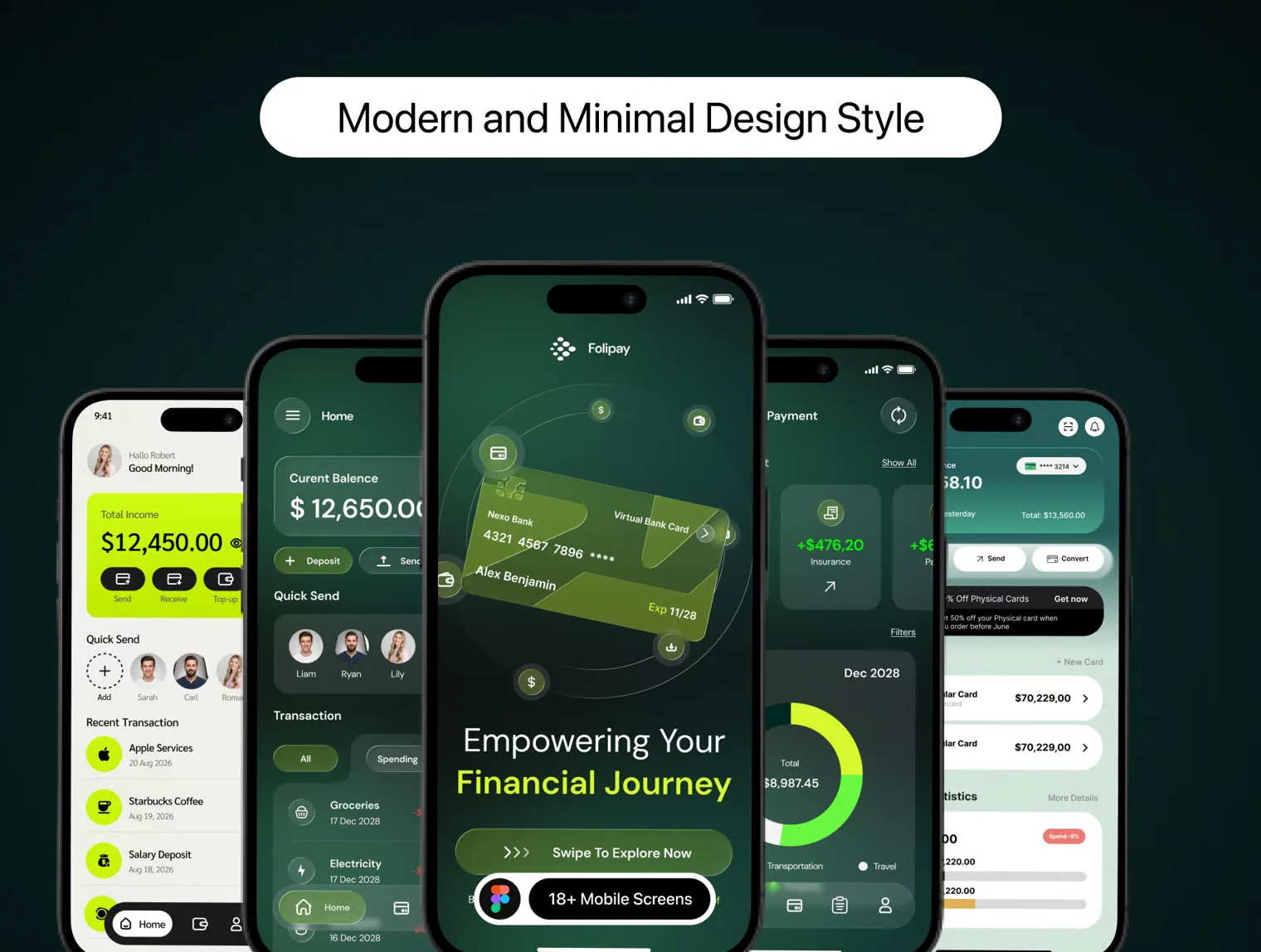 Banking Cash Manage – Mobile App UI Kit 2