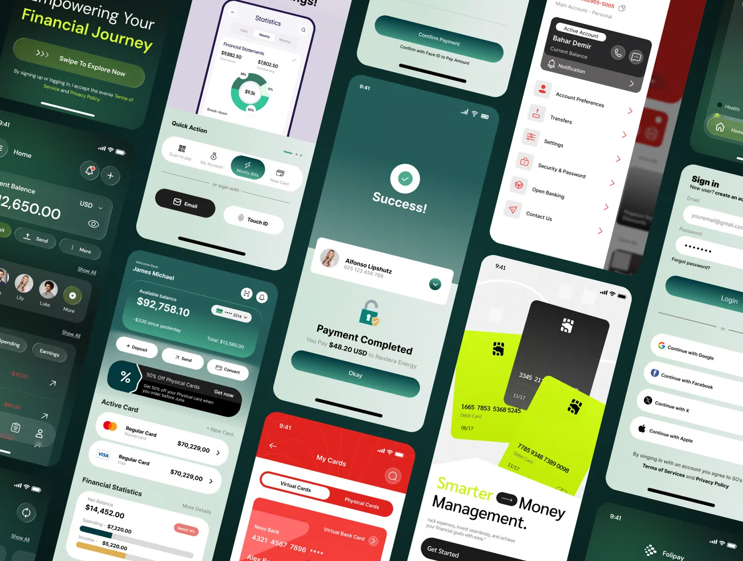 Banking Cash Manage – Mobile App UI Kit 4