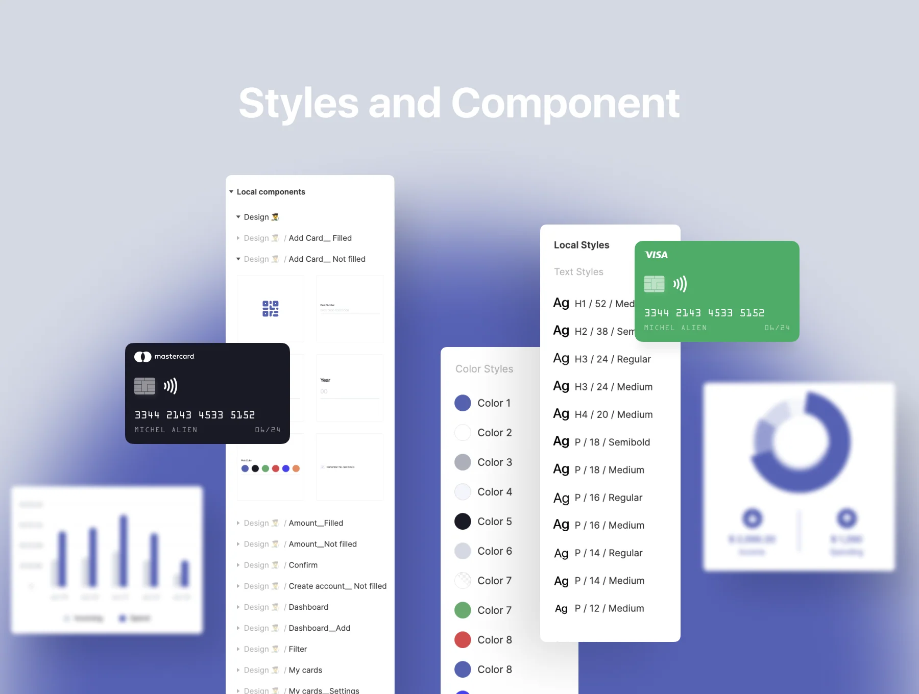 Banking. ui kit 6