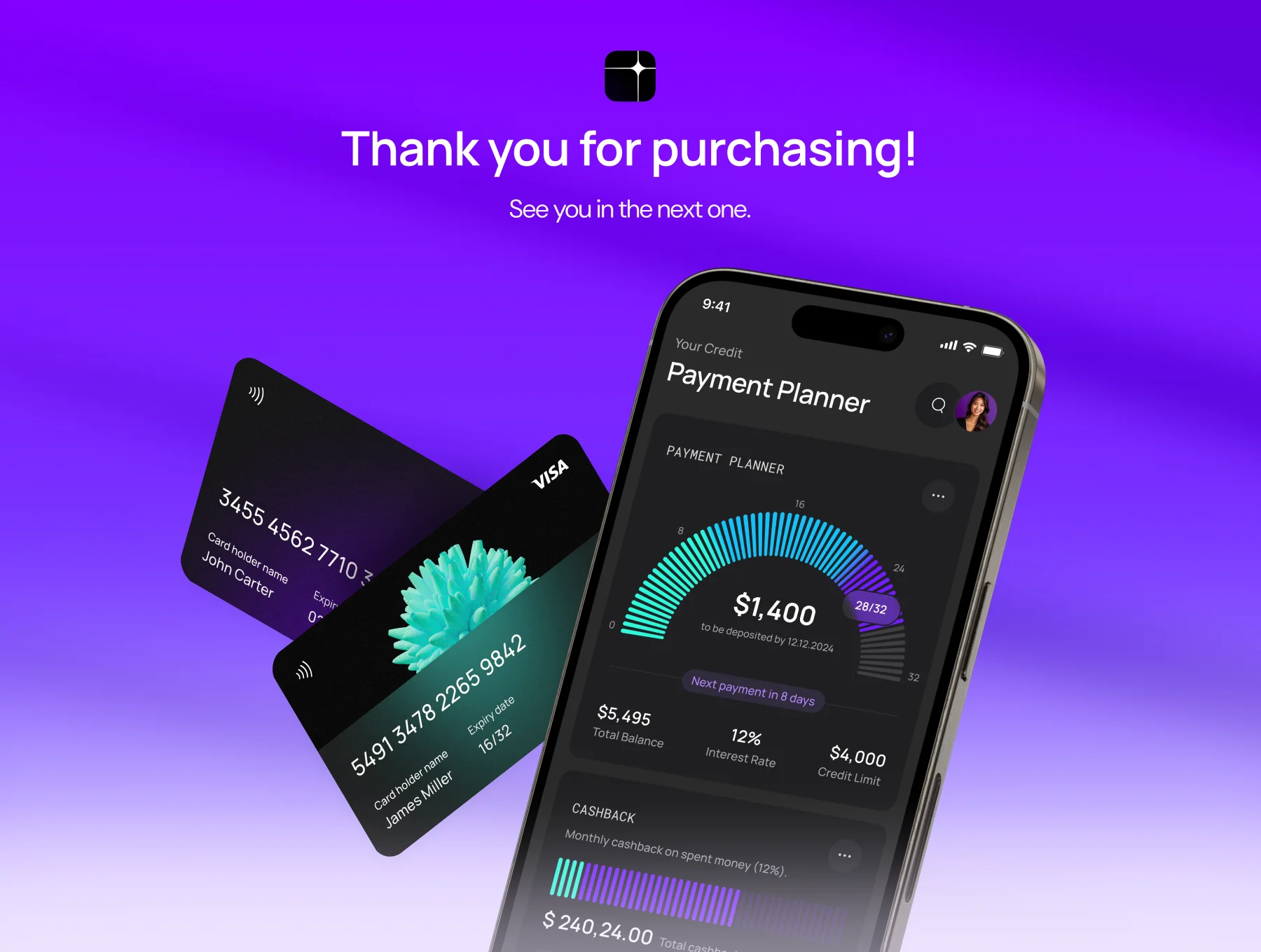 Banking Widget UI System 9