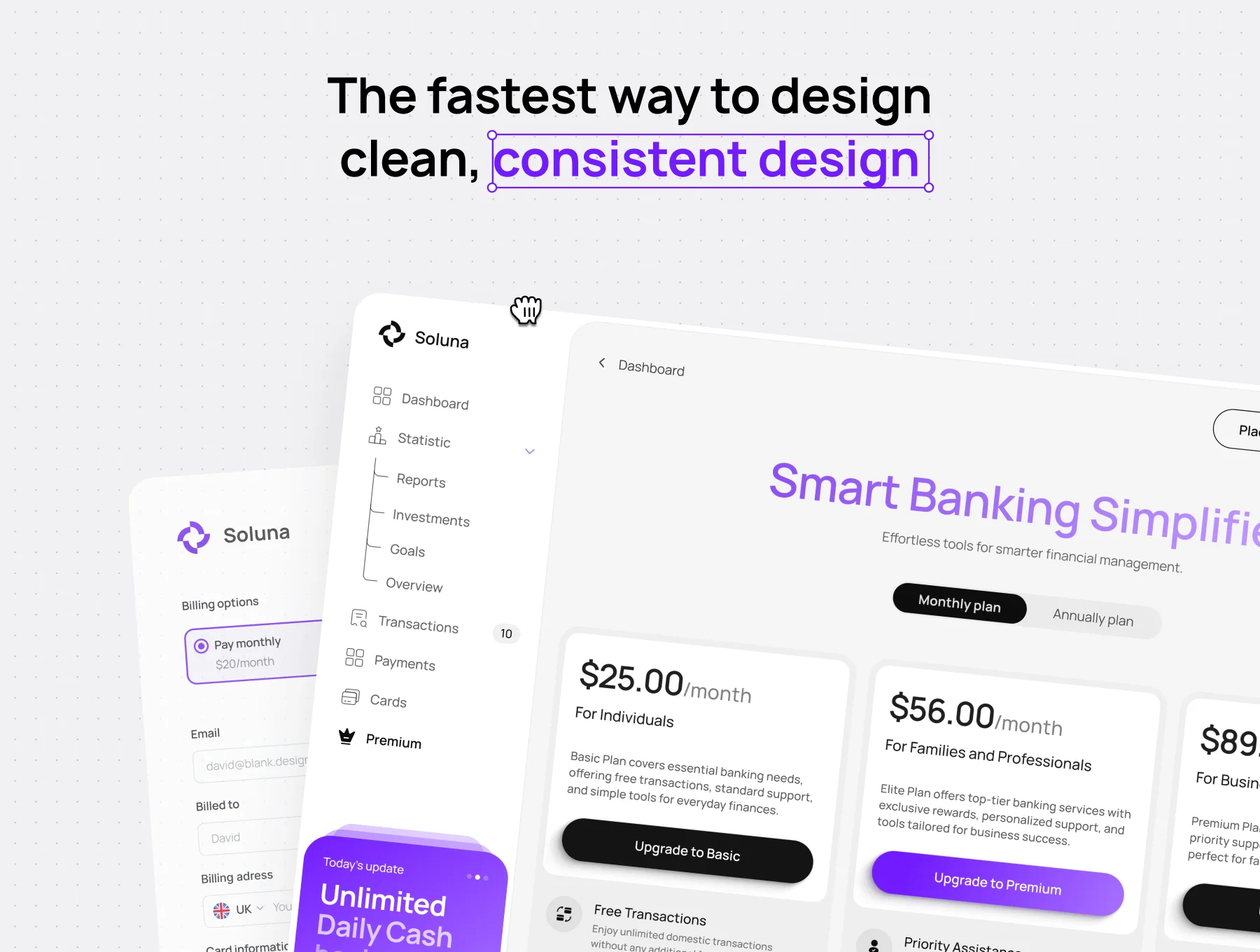 Banking Widget UI System 8