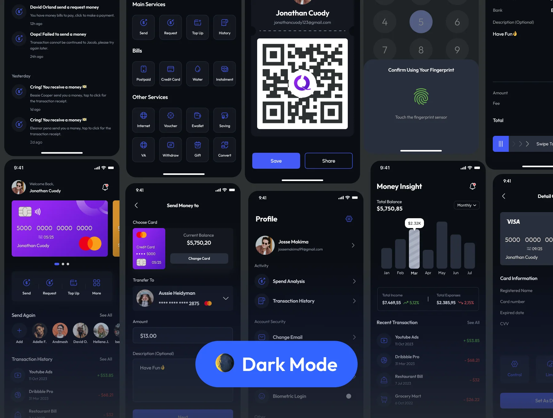 BankQu - Mobile Banking UI Kit App 6