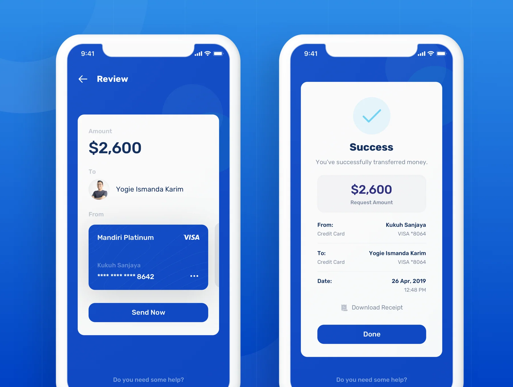 Banky - Finance App UI Kit 6
