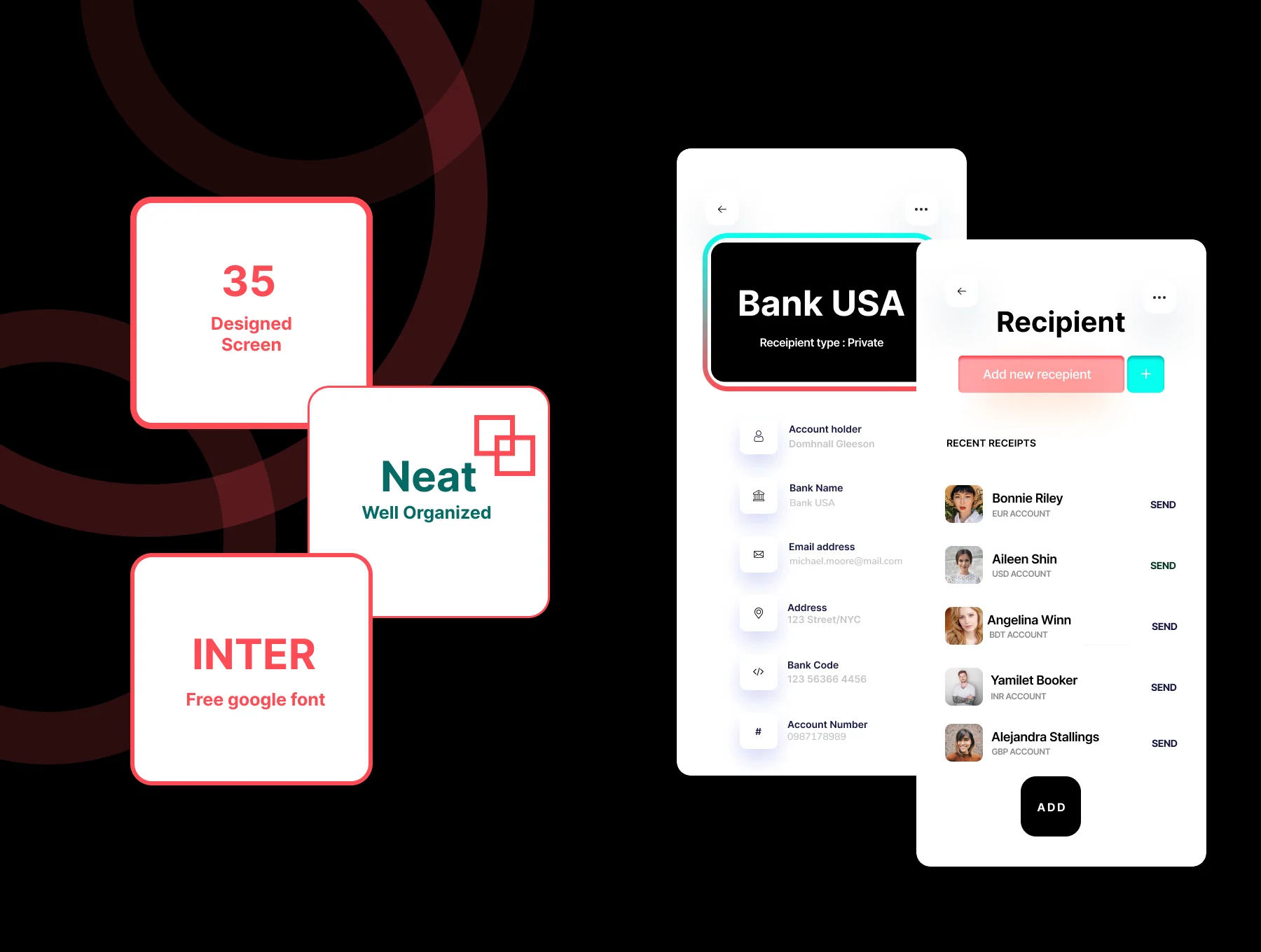 BanPay APP UI Kit For Finance APP UI Kit 2