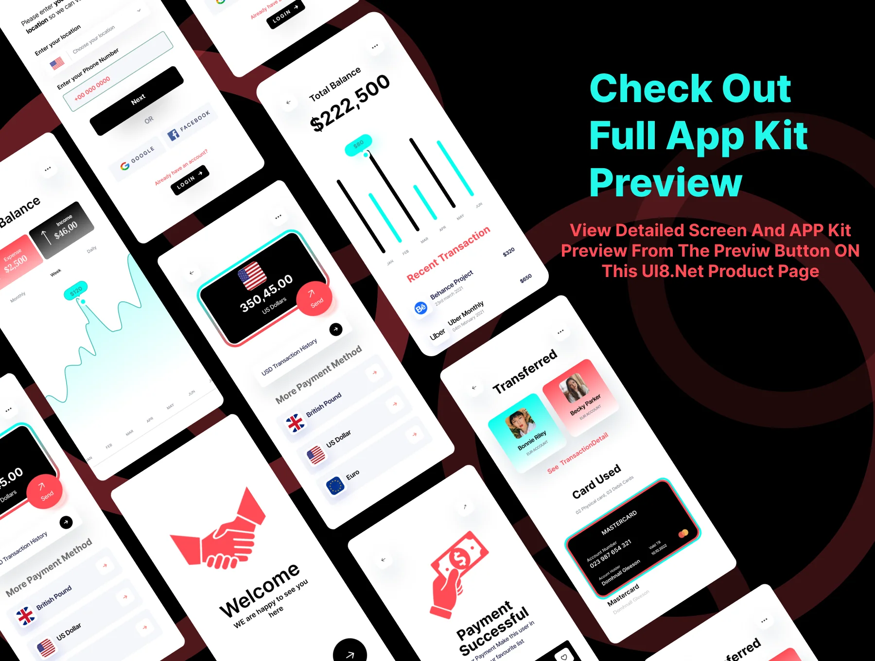 BanPay APP UI Kit For Finance APP UI Kit 6
