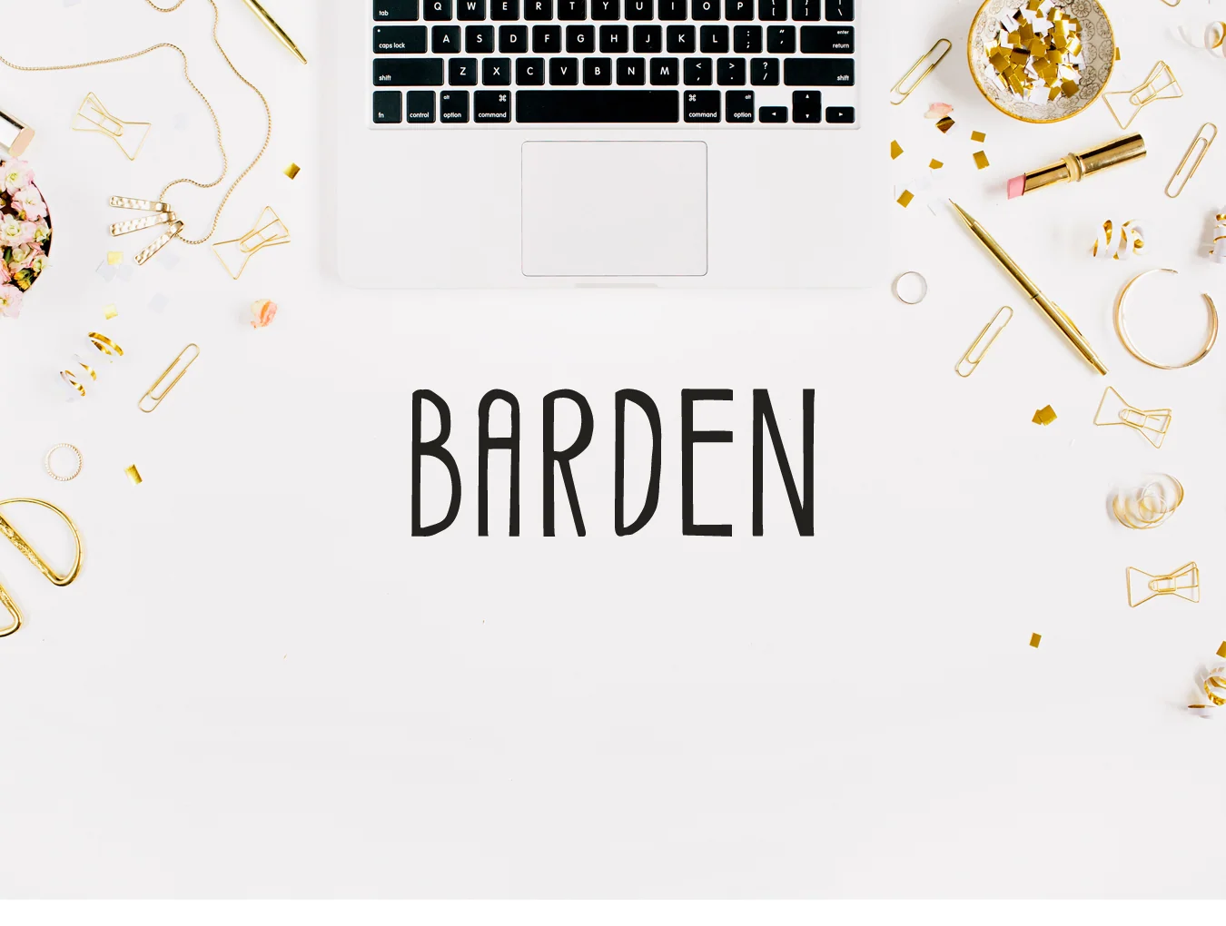 Barden Handmade Font