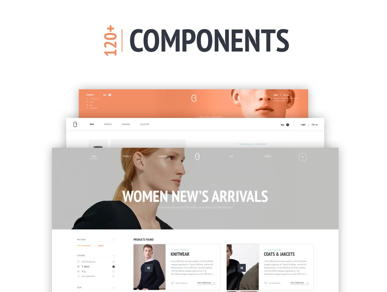 Barni UI Kit for Eshop 4