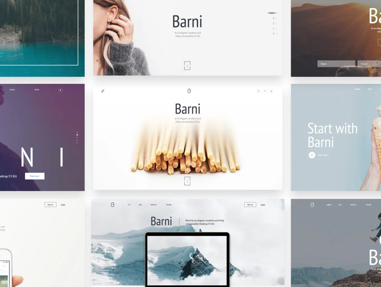 Barni UI Kit 2